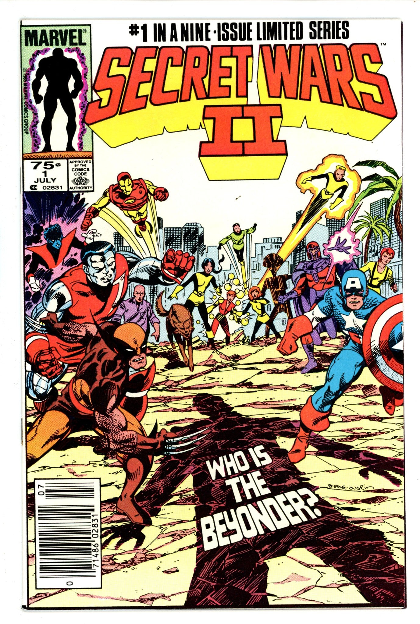 Secret Wars II 1 Newsstand VF+