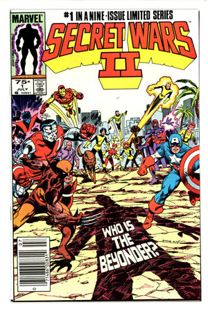 Secret Wars II 1 Newsstand VF+
