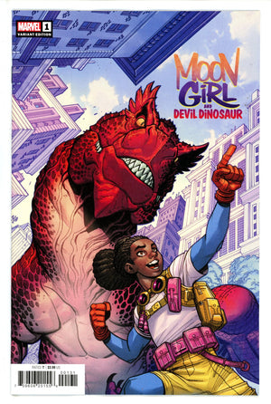 Moon Girl and Devil Dinosaur Vol 2 1 Bradshaw Variant