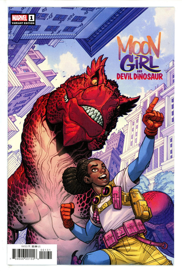 Moon Girl and Devil Dinosaur Vol 2 1 Bradshaw Variant