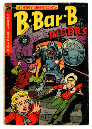 Bobby Benson's B-Bar-B Riders 18 VG (1953)