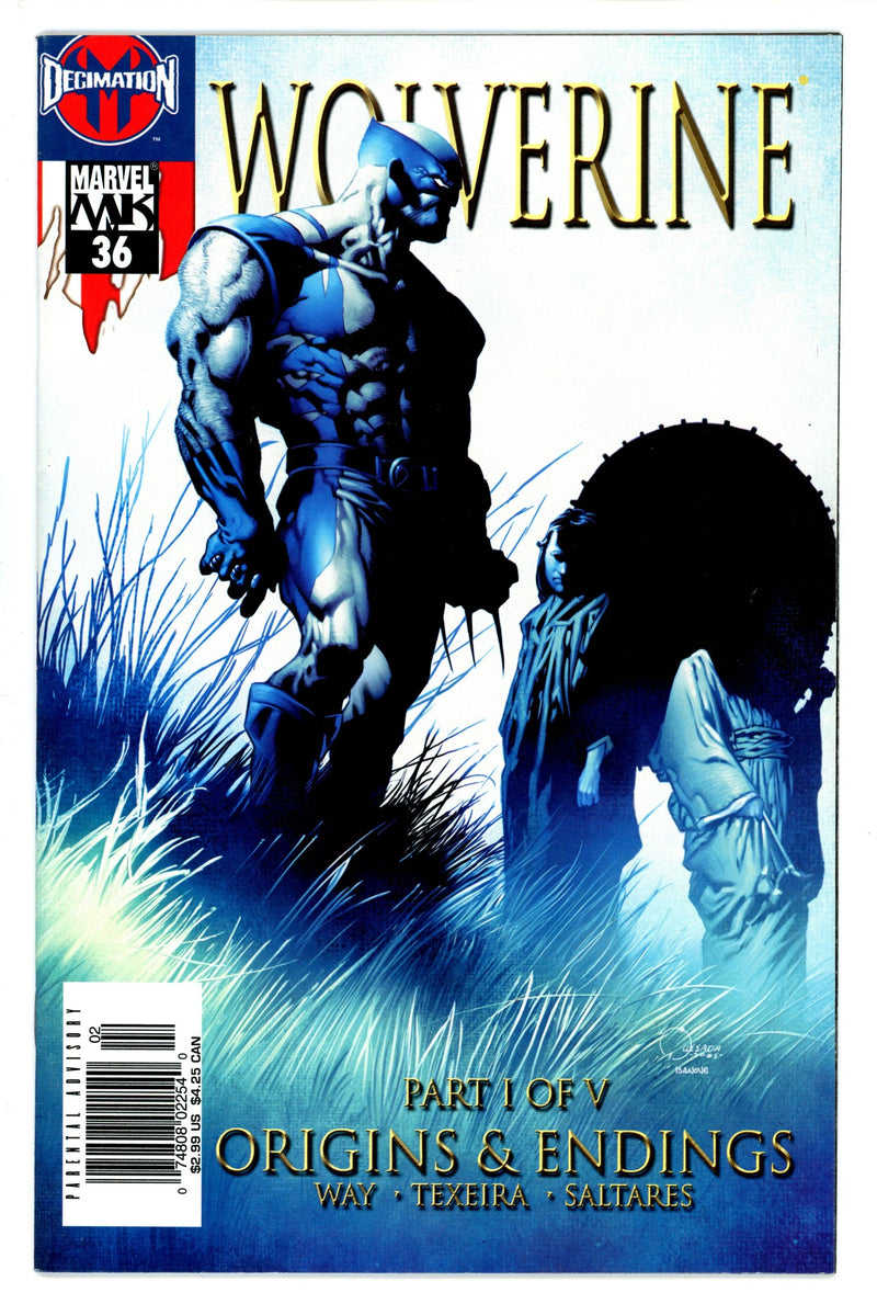 Wolverine Vol 3 36 Newsstand VF-