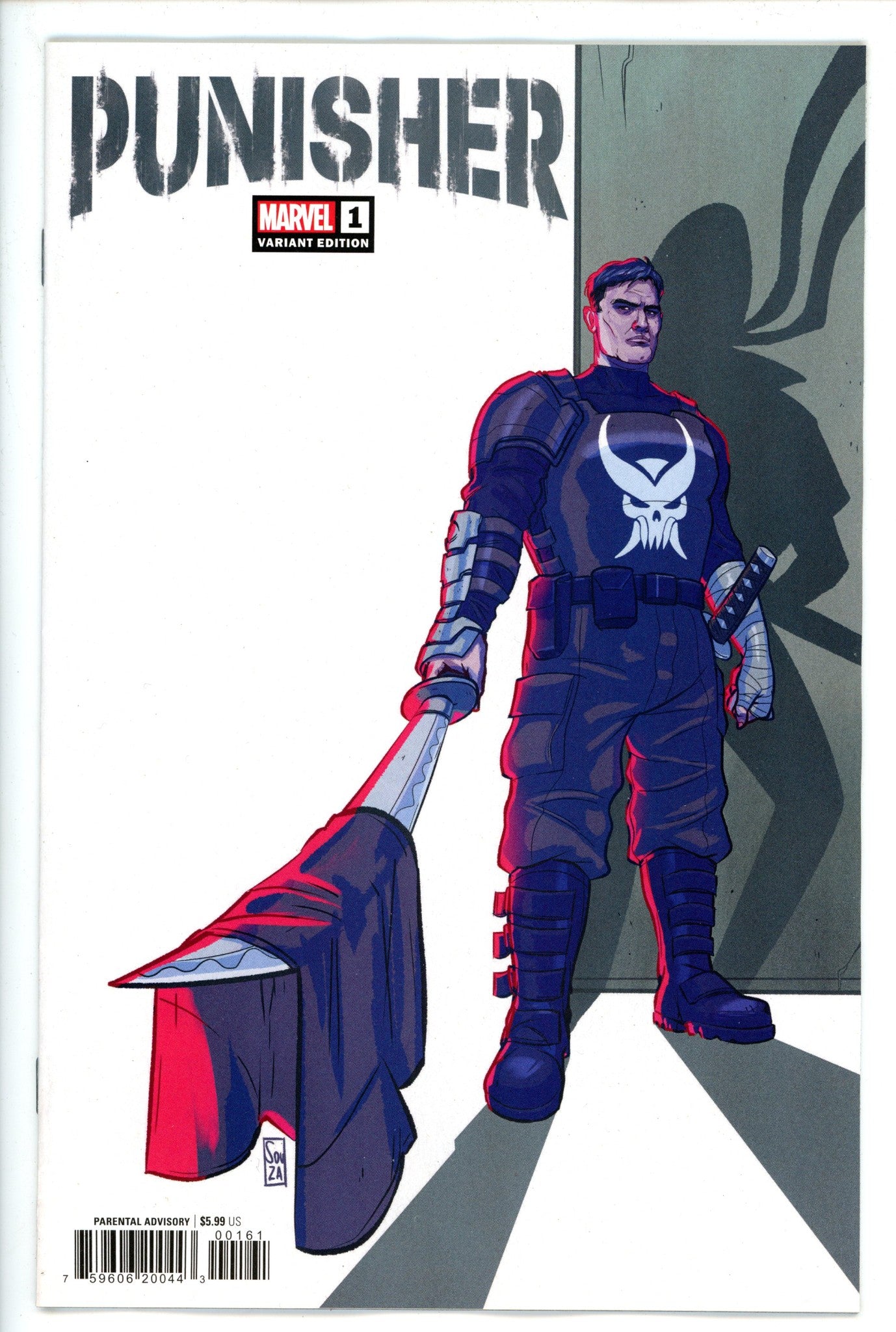 Punisher Vol 13 1 Souza Variant (2022)
