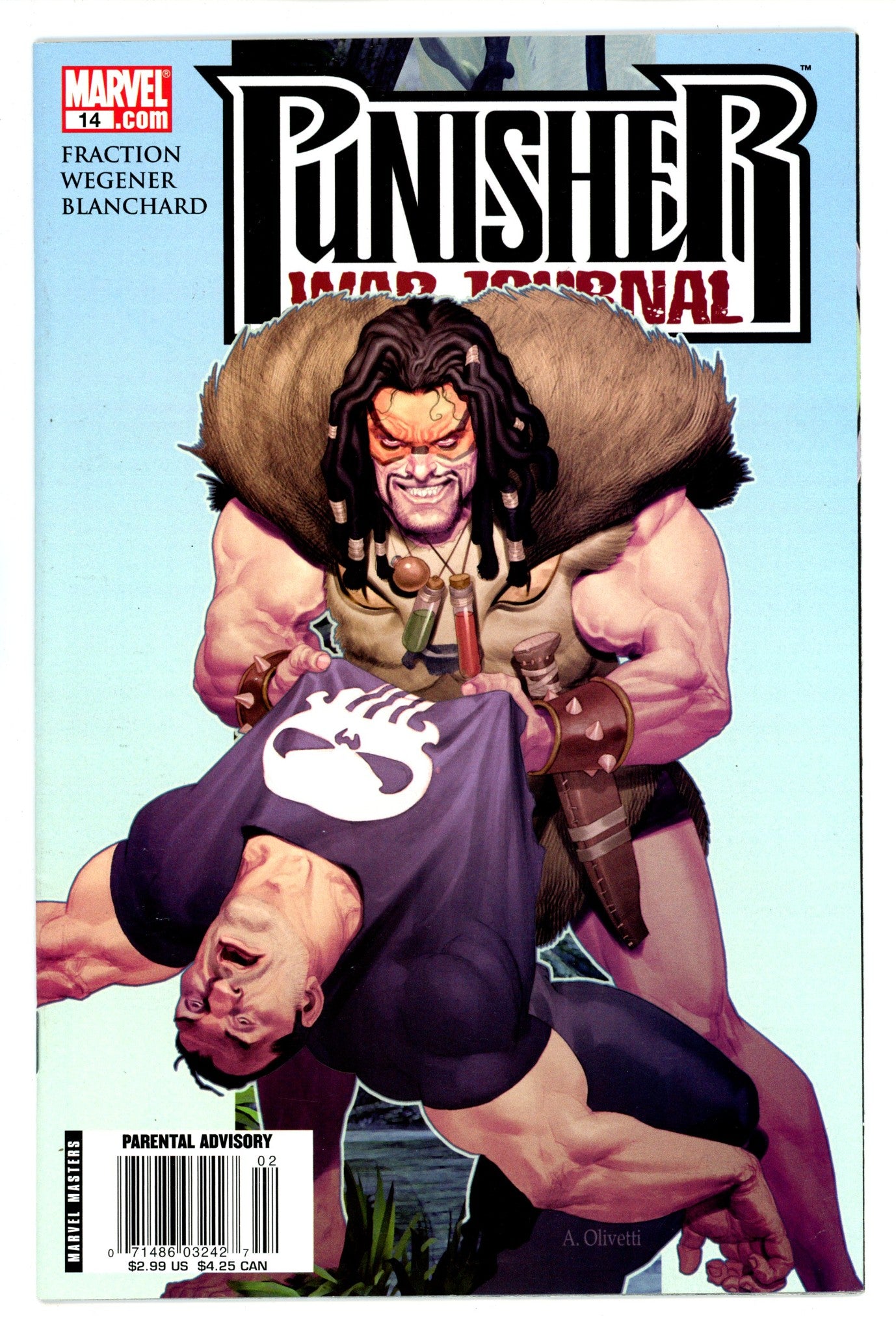 Punisher War Journal Vol 2 14 Newsstand VF