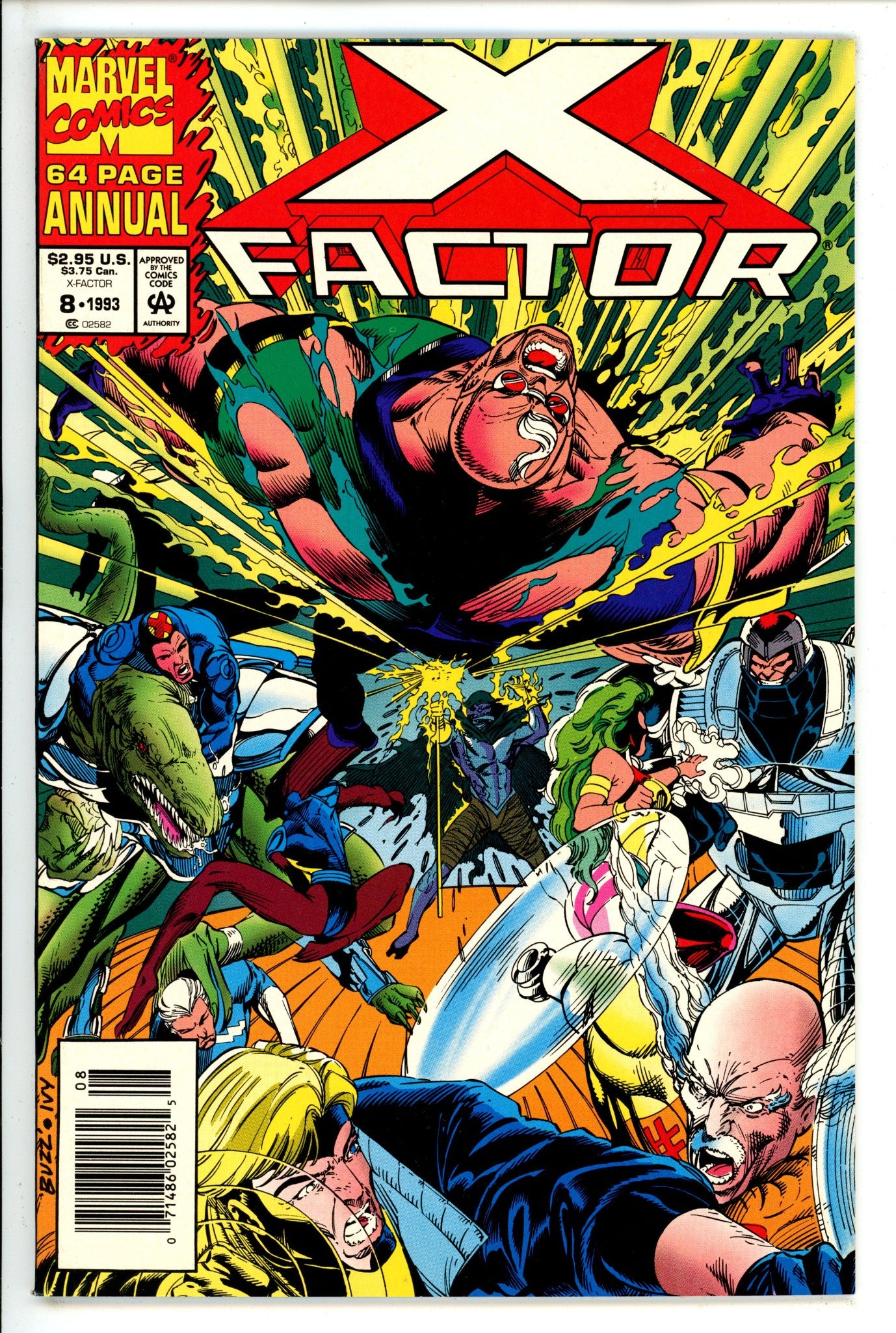 X-Factor Annual Vol 1 8 Newsstand