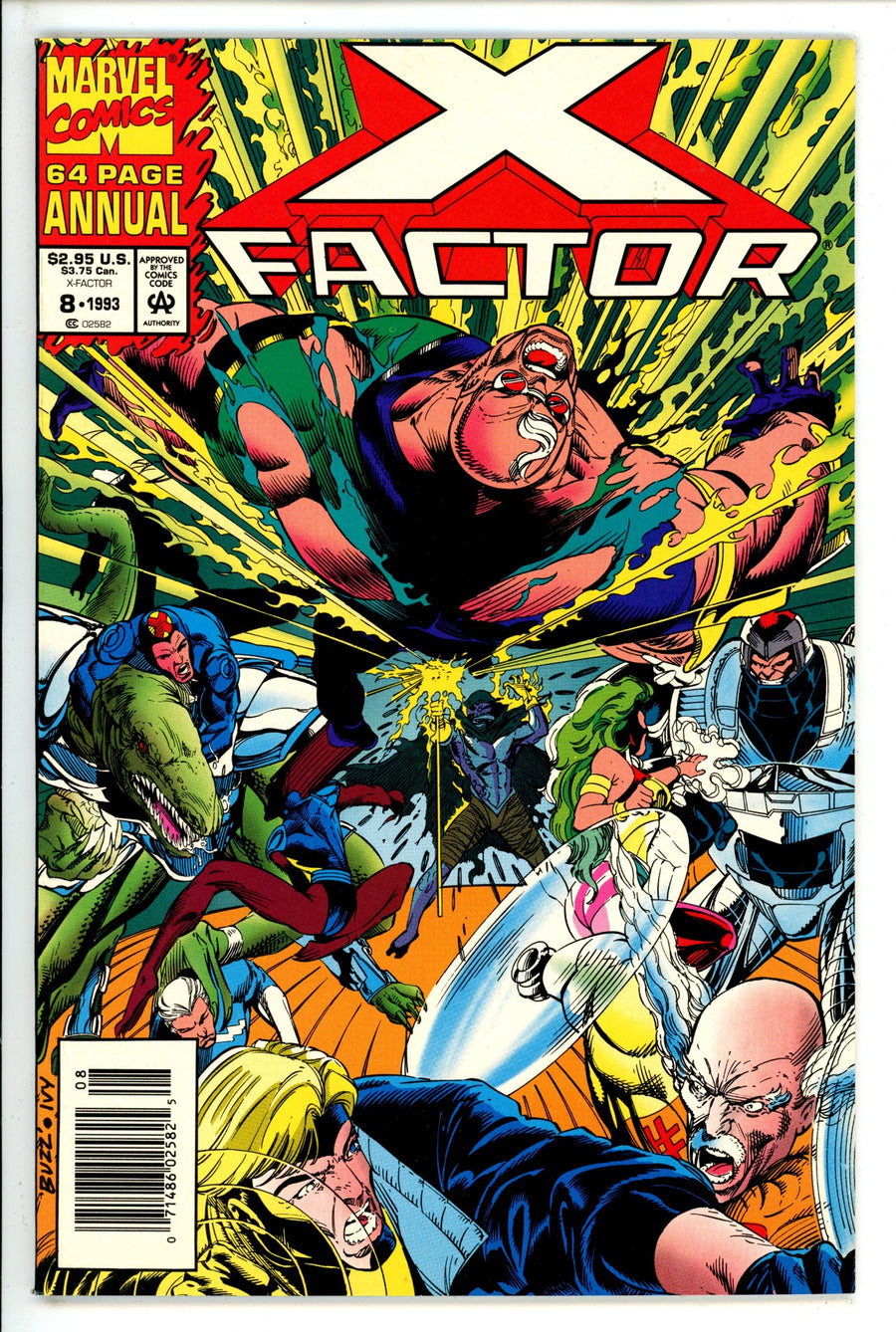 X-Factor Annual Vol 1 8 Newsstand
