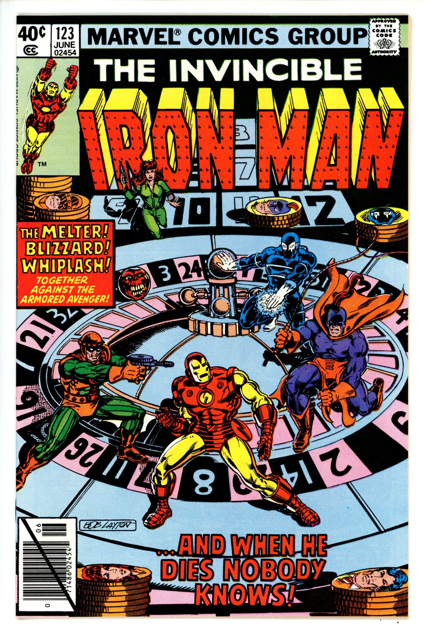 Iron Man Vol 1 123 NM-