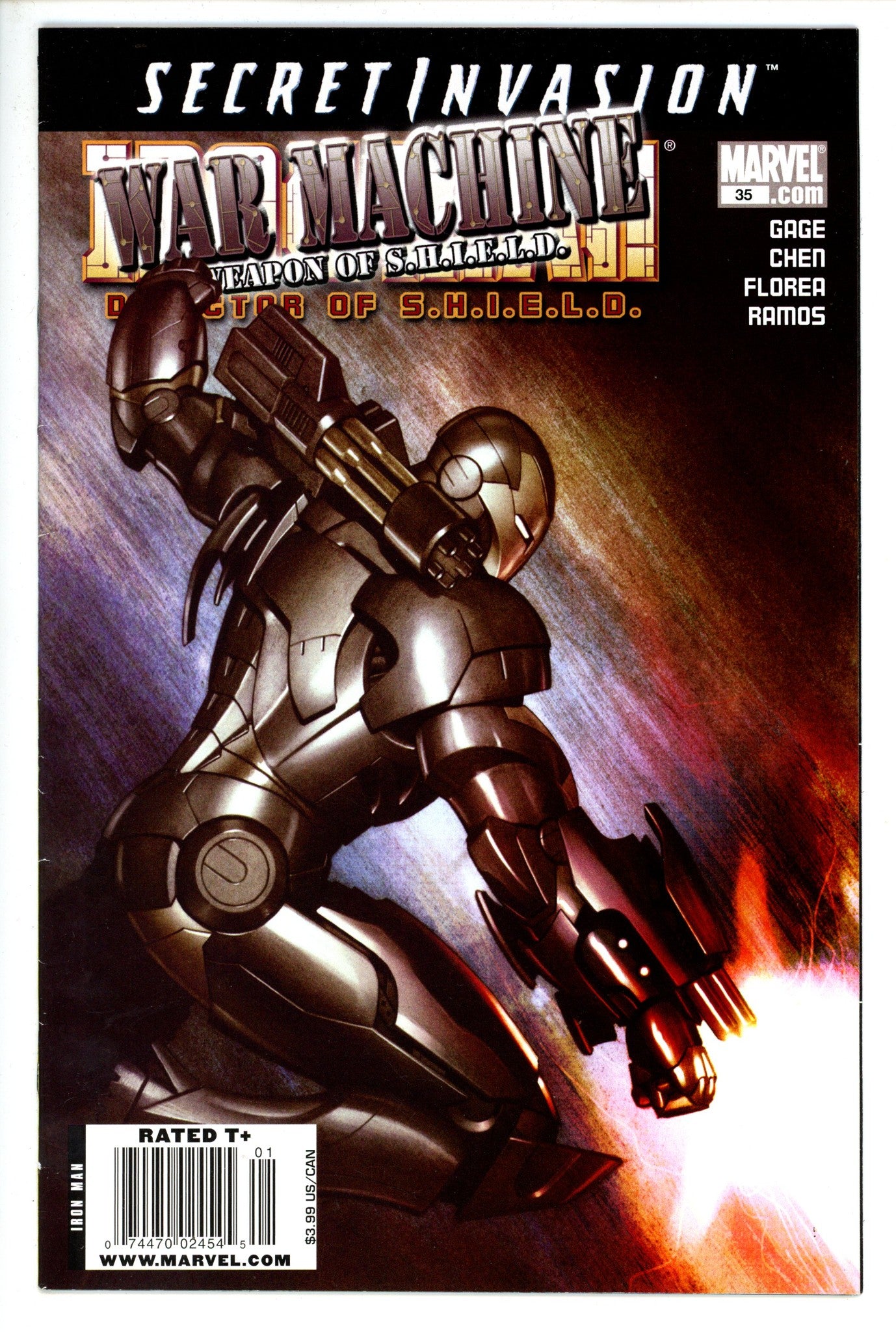 Iron Man: Director of S.H.I.E.L.D. Vol 4 35 Newsstand FN/VF