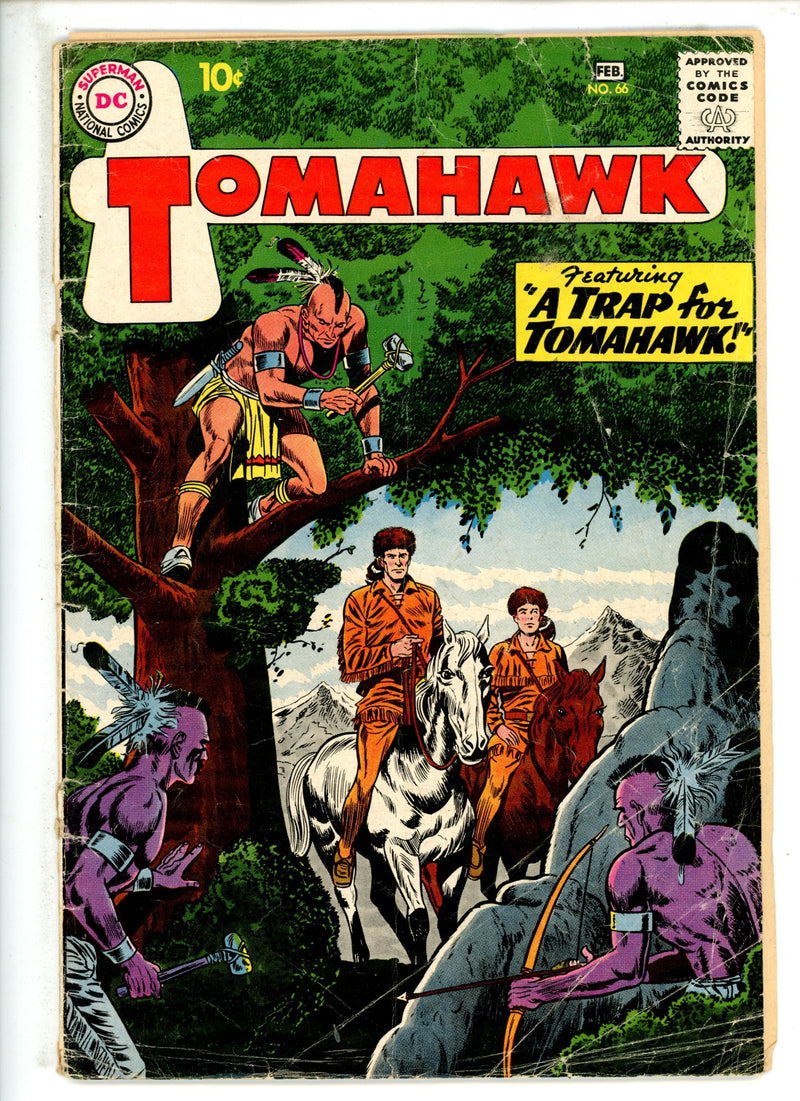 Tomahawk 66 Cover Detached (1960)