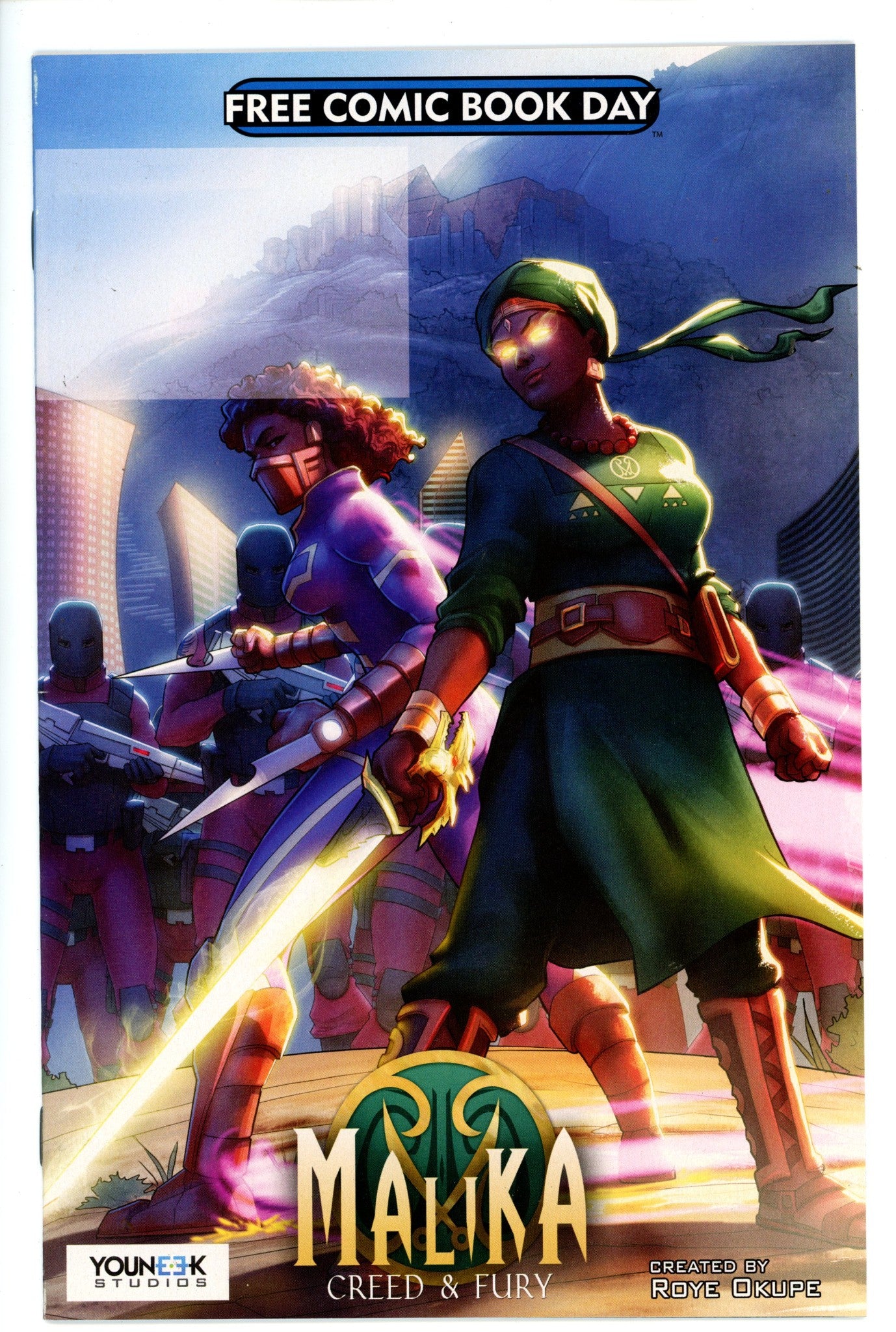 Malika Creed & Fury FCBD-Youneek-CaptCan Comics Inc