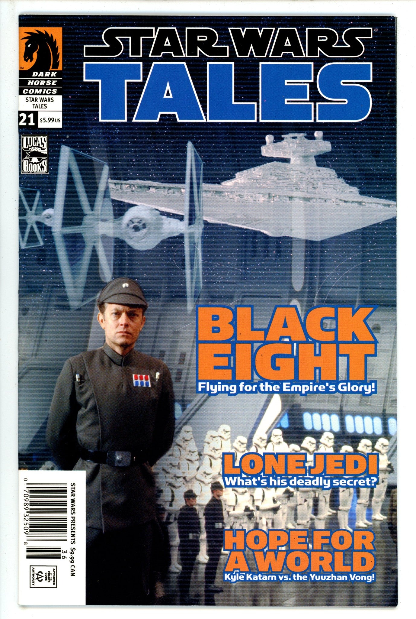 Star Wars Tales 21 Photo Newsstand Variant VF (2005)