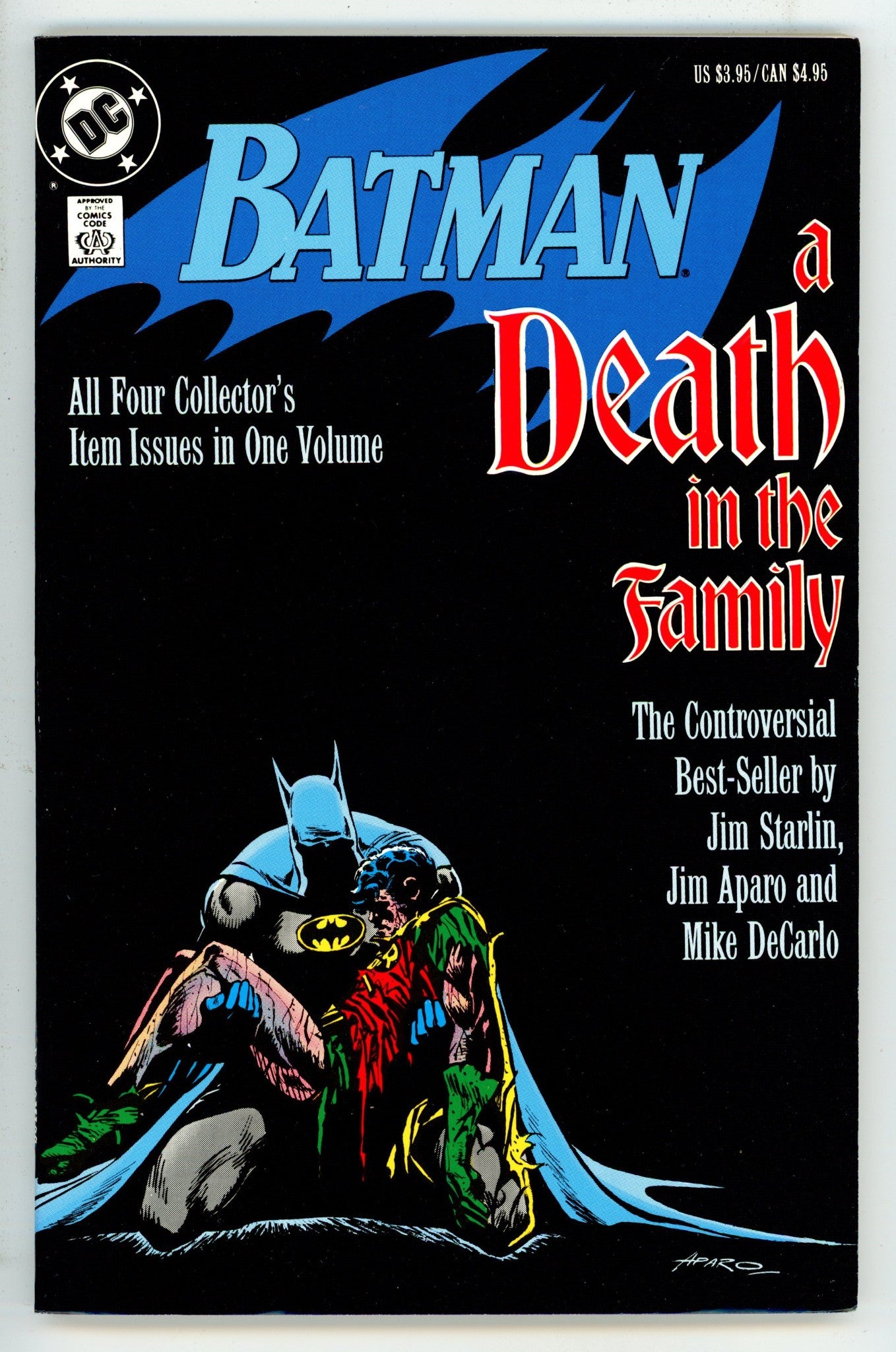 Batman A Death in the Family TPB 1st Print