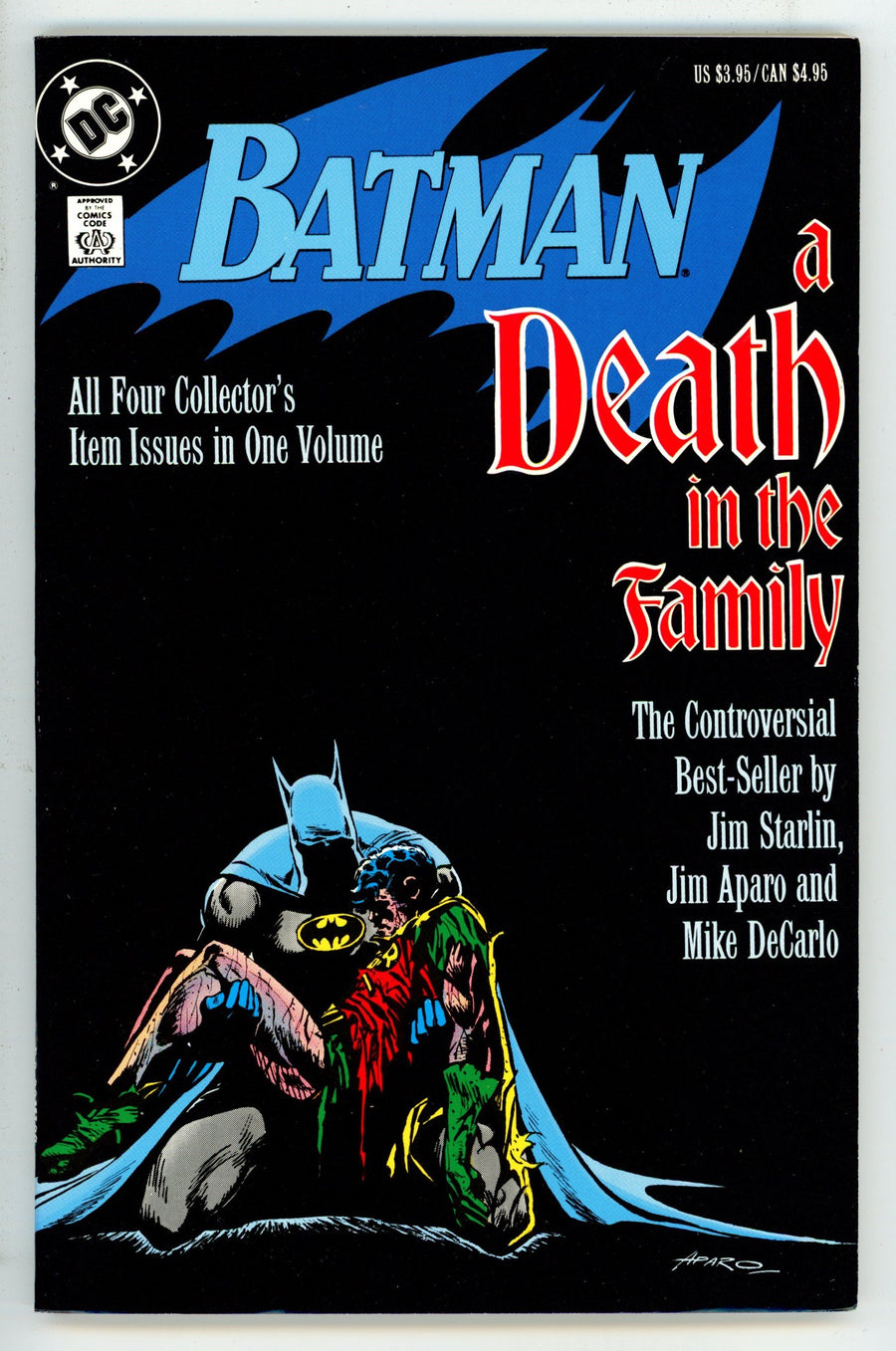 Batman A Death in the Family TPB 1st Print