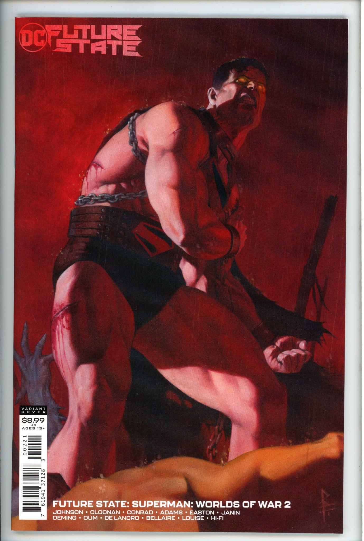 Future State Superman Worlds of War 2 Federici Variant-DC-CaptCan Comics Inc