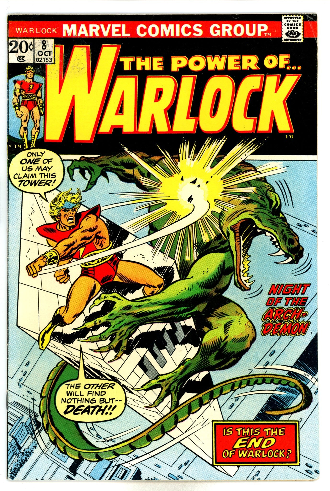Warlock Vol 1 8 FN-