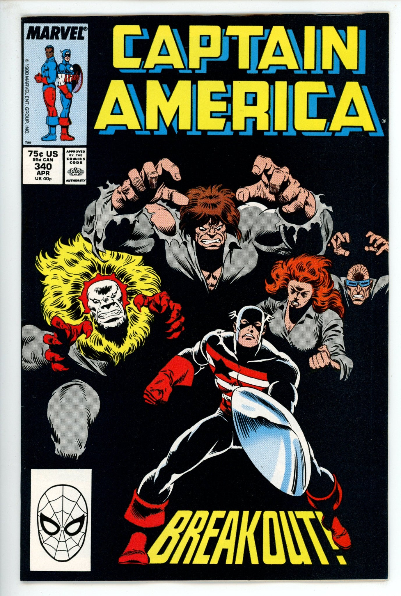 Captain America Vol 1 340