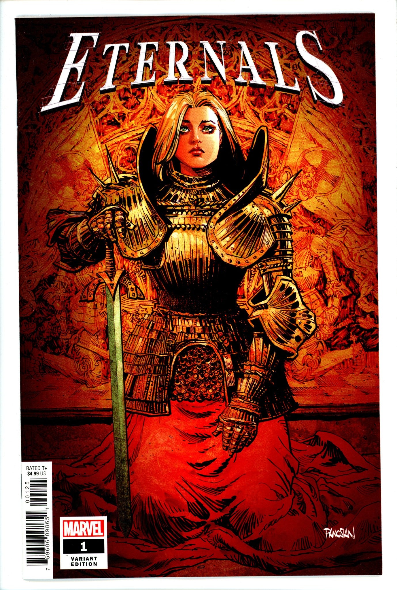 Eternals Vol 5 1 Panosian Variant-Marvel-CaptCan Comics Inc