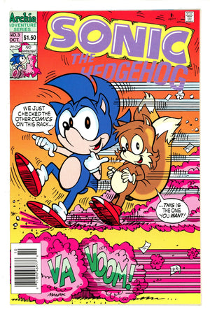 Sonic the Hedgehog Vol 2 3 Canadian VF-