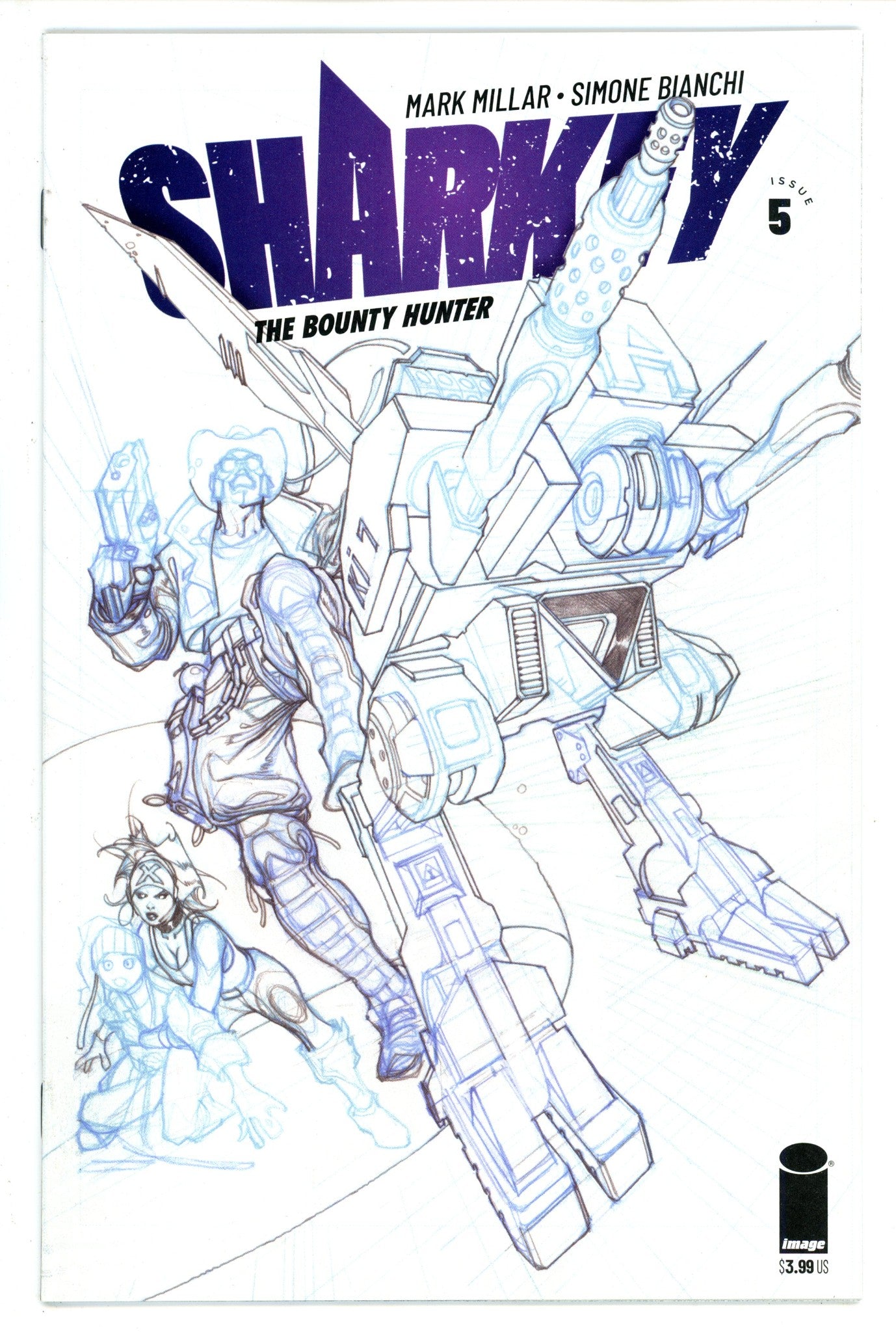 Sharkey the Bounty Hunter 5 Bianchi Variant