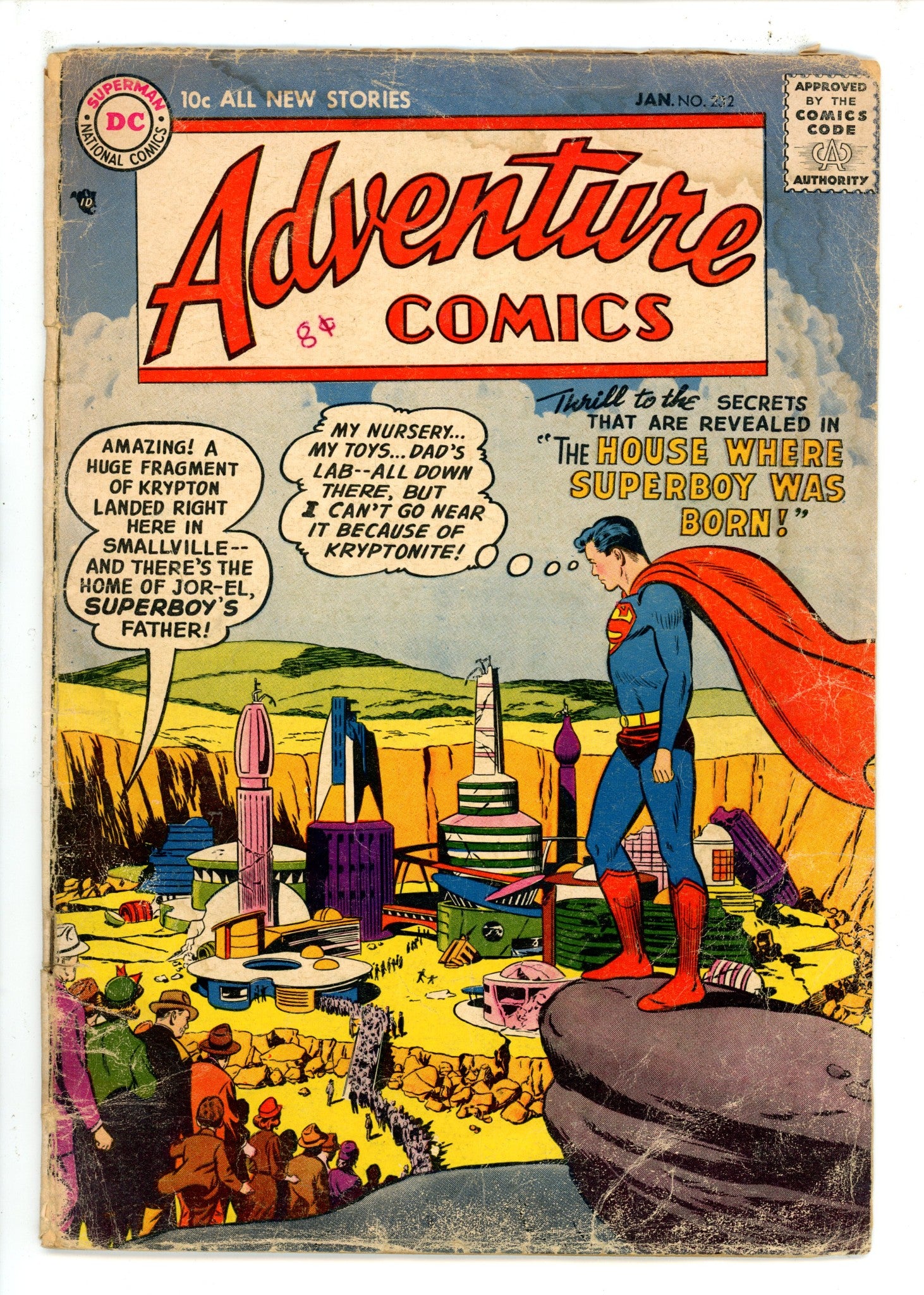 Adventure Comics Vol 1 232 GD-
