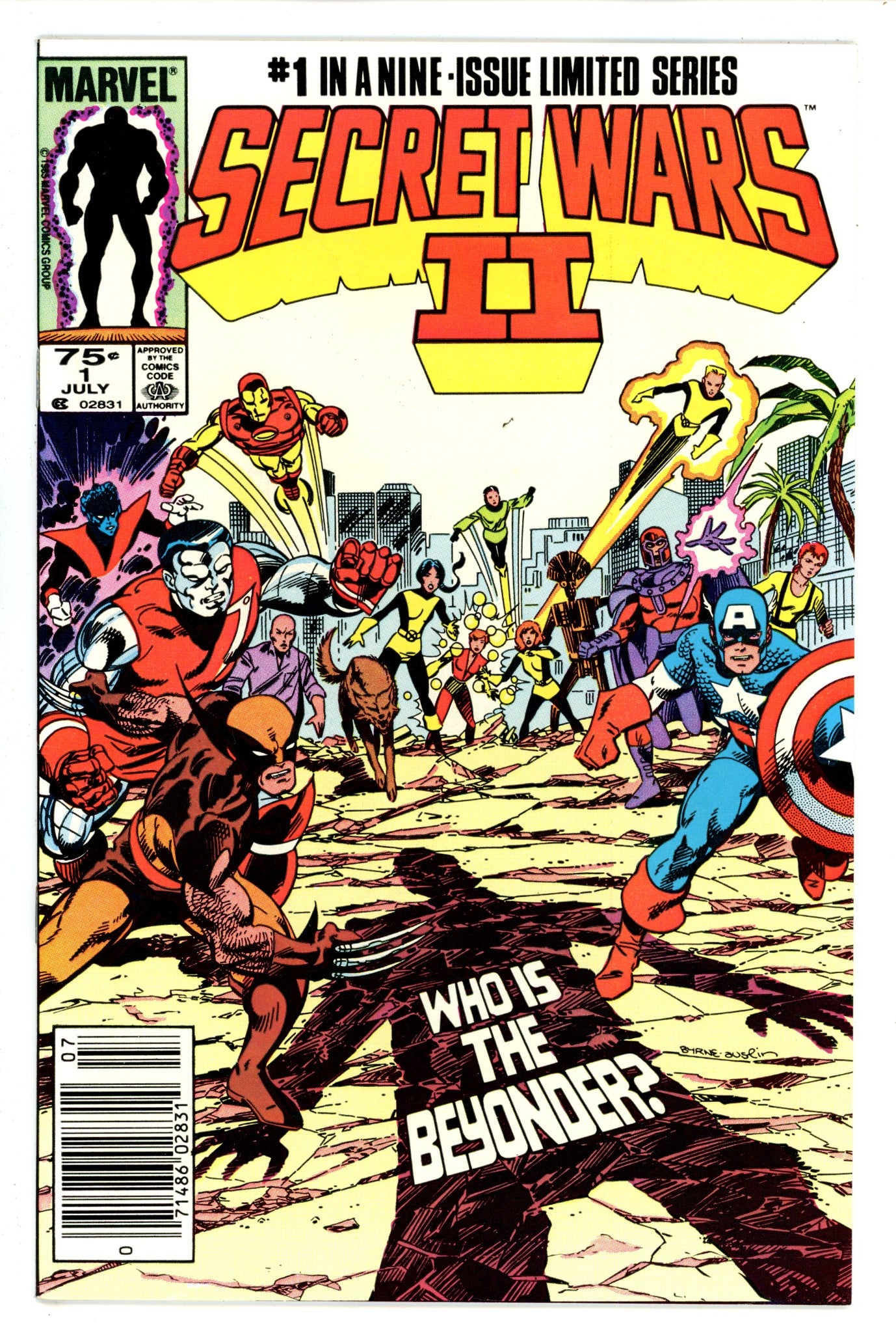 Secret Wars II 1 Newsstand VF/NM
