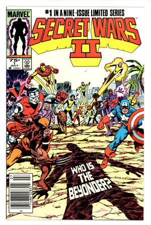 Secret Wars II 1 Newsstand VF/NM