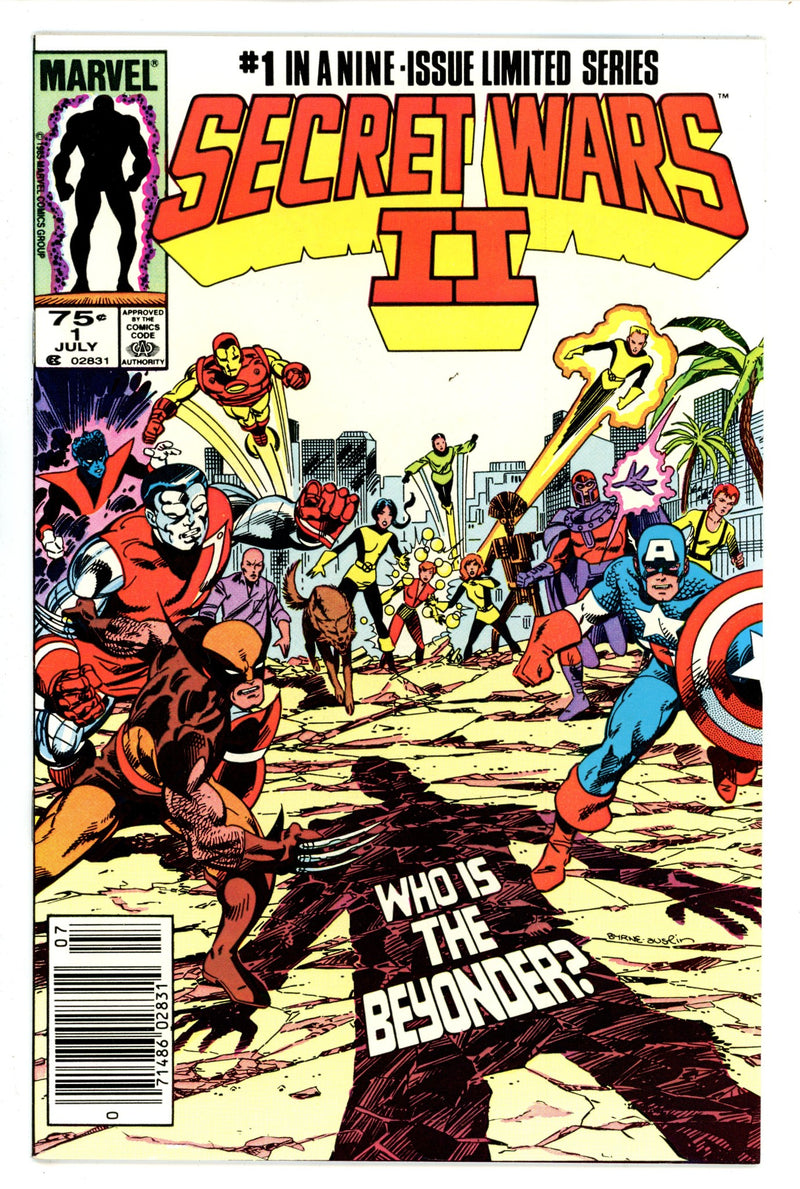 Secret Wars II 1 Newsstand VF/NM