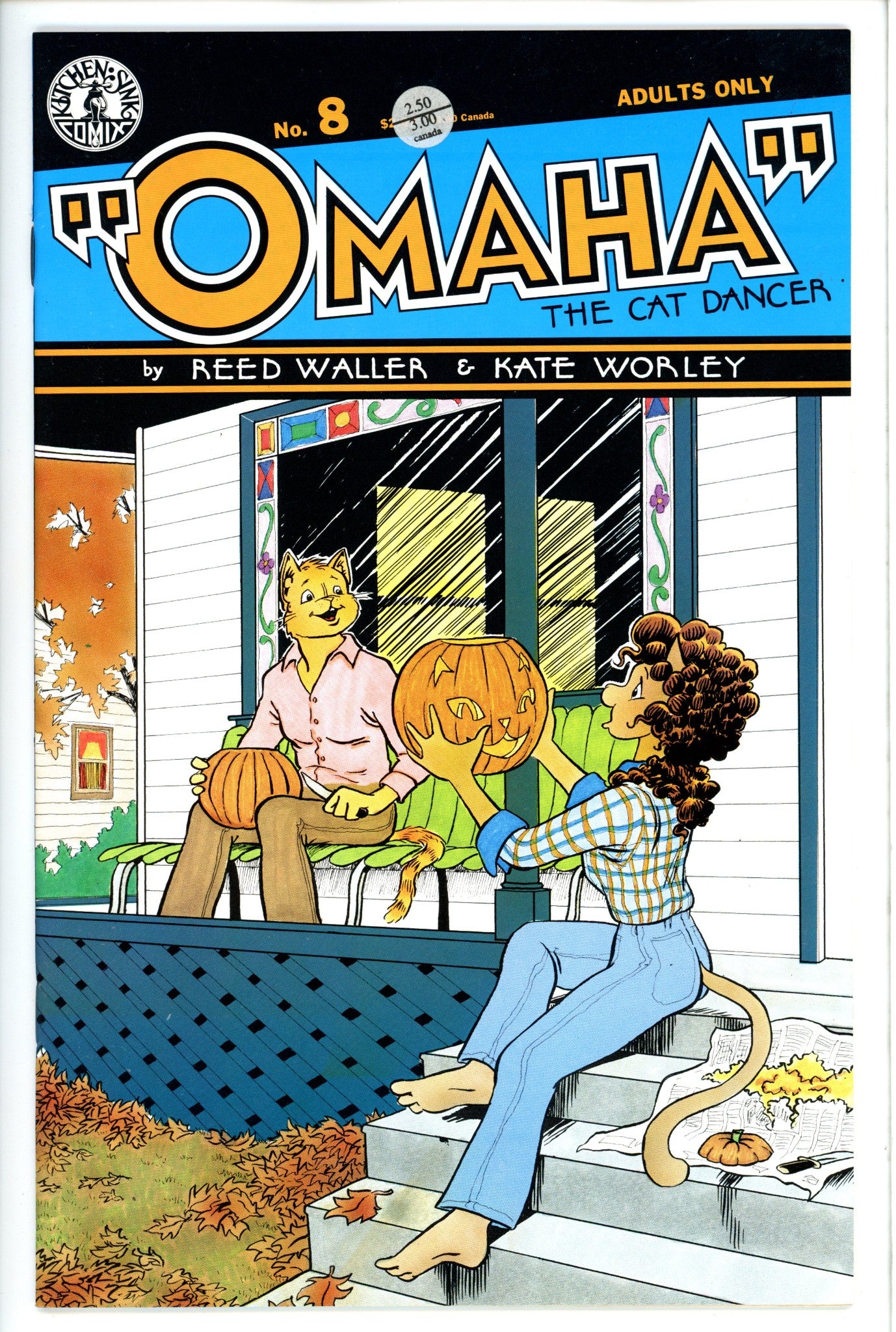 Omaha Cat Dancer Vol 2 8-Kitchen Sink-CaptCan Comics Inc