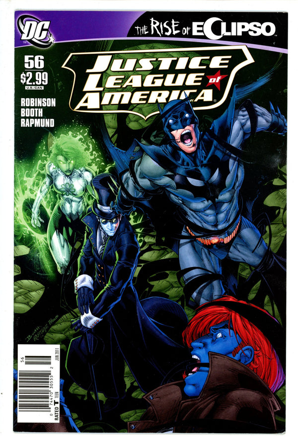 Justice League of America Vol 2 56 Newsstand (2011)