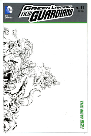Green Lantern: New Guardians 11 Kirkham Variant