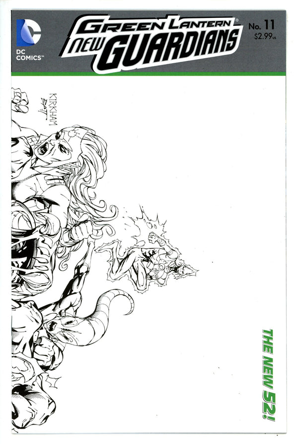 Green Lantern: New Guardians 11 Kirkham Variant