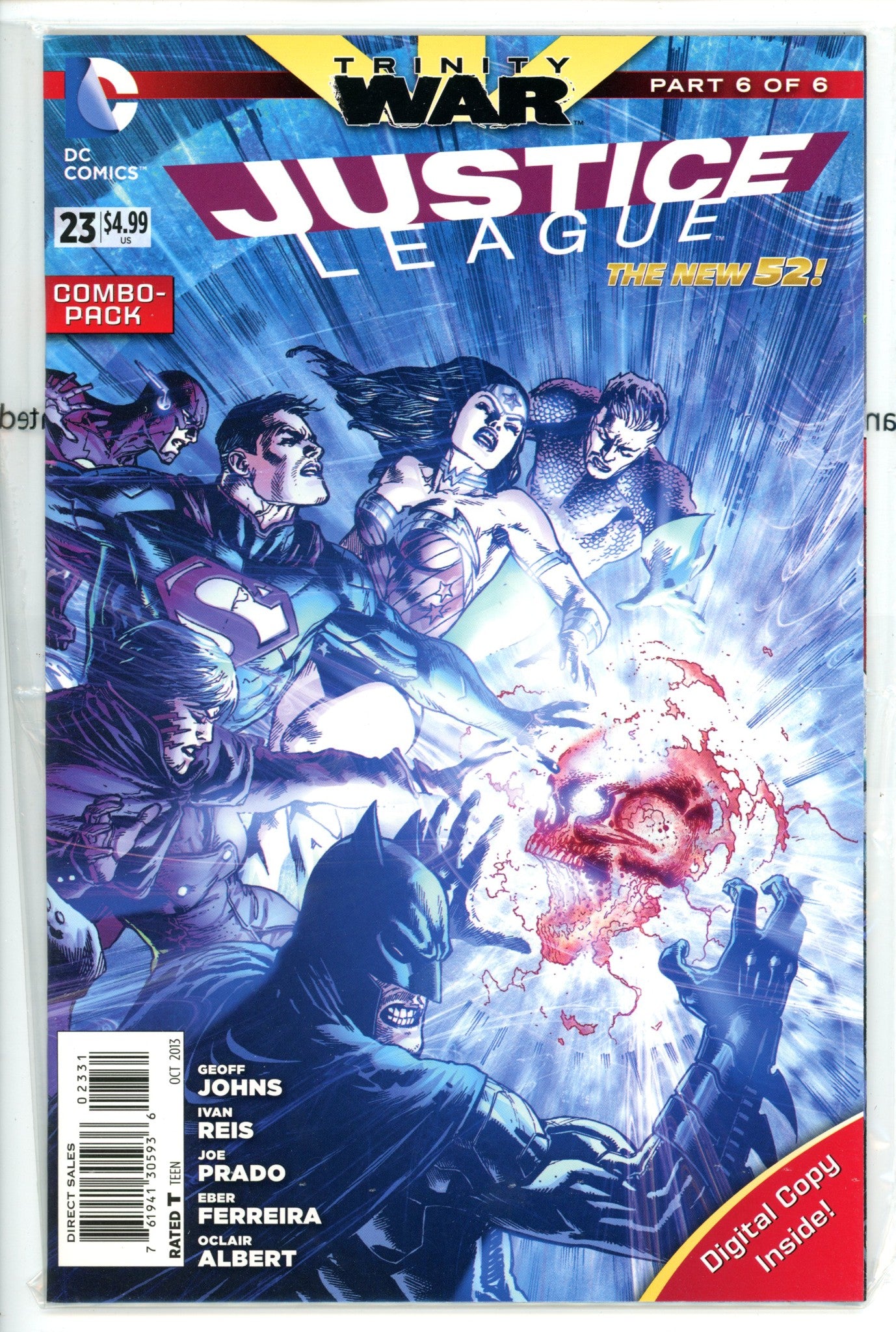Justice League Vol 1 23 Combo Pack