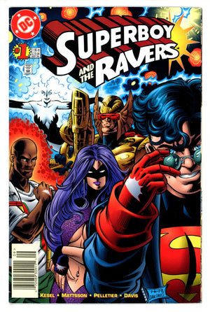 Superboy and the Ravers 1 Newsstand (1996)