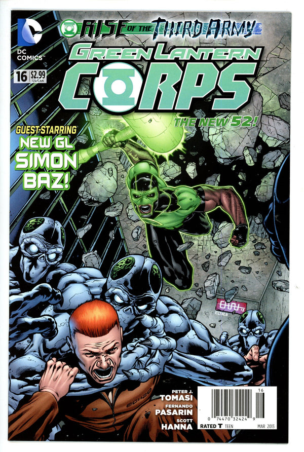 Green Lantern Corps Vol 2 16 Newsstand VF/NM