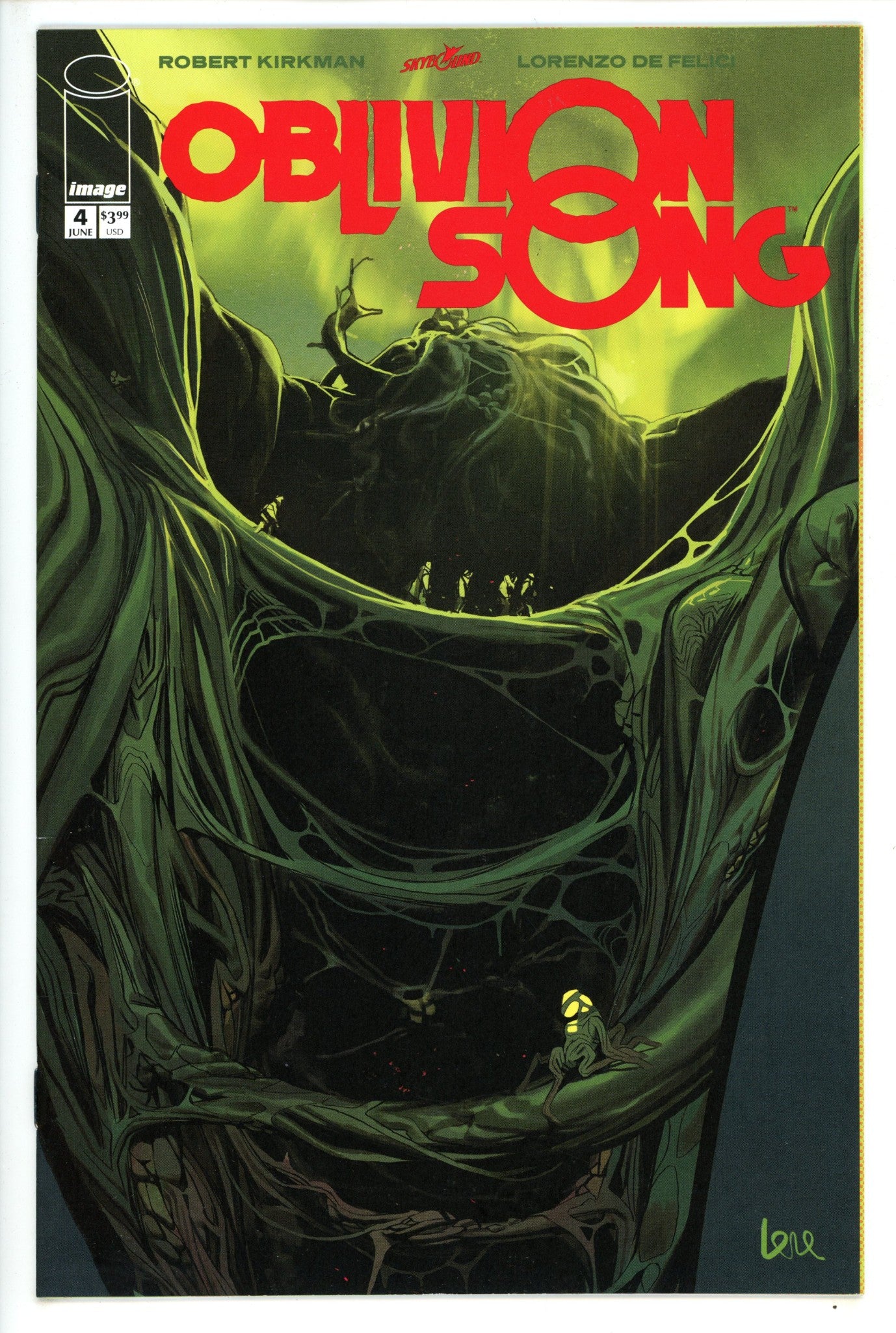 Oblivion Song 4 Secret Frog Variant NM