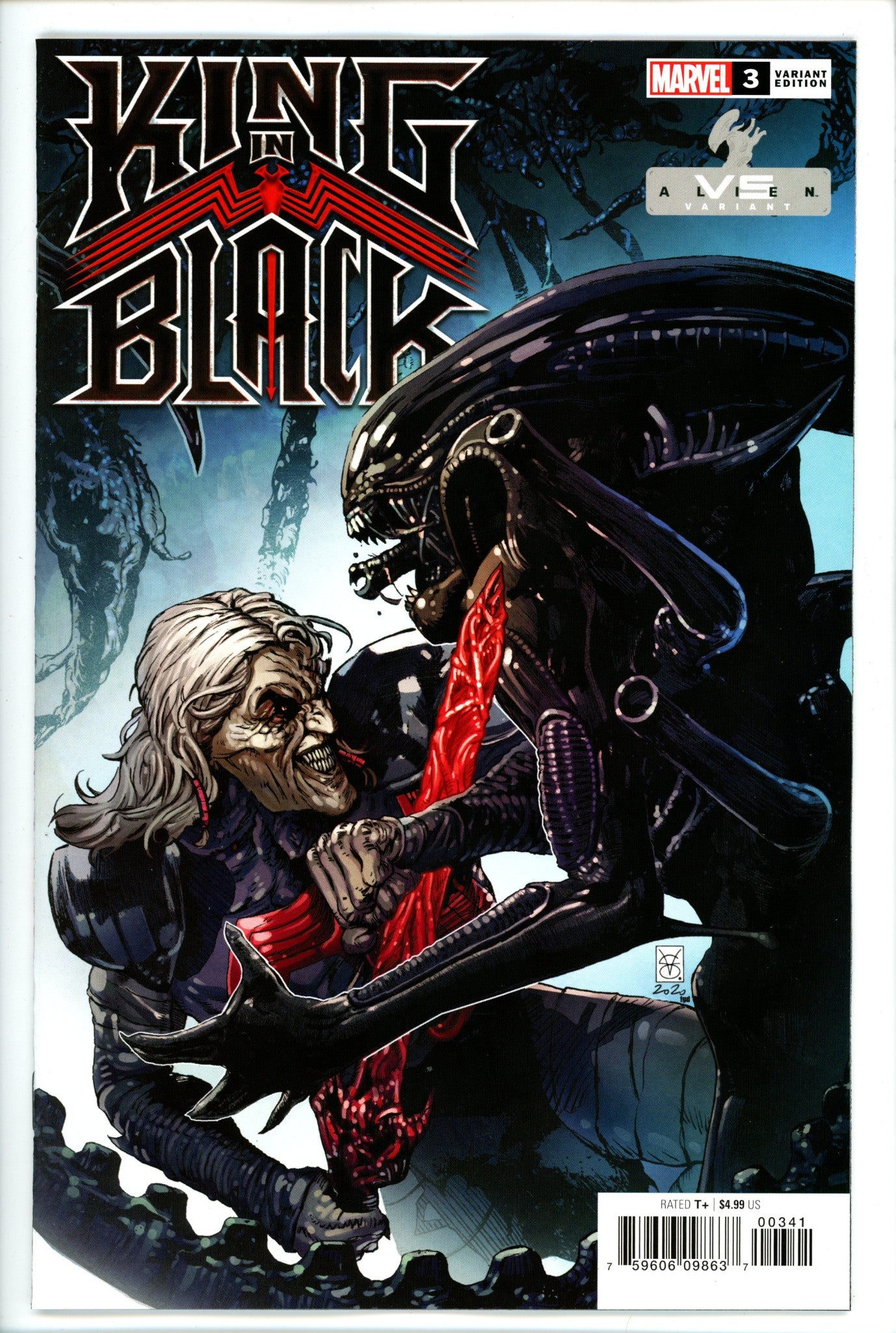 King in Black 3 Giangiordano Variant-Marvel-CaptCan Comics Inc
