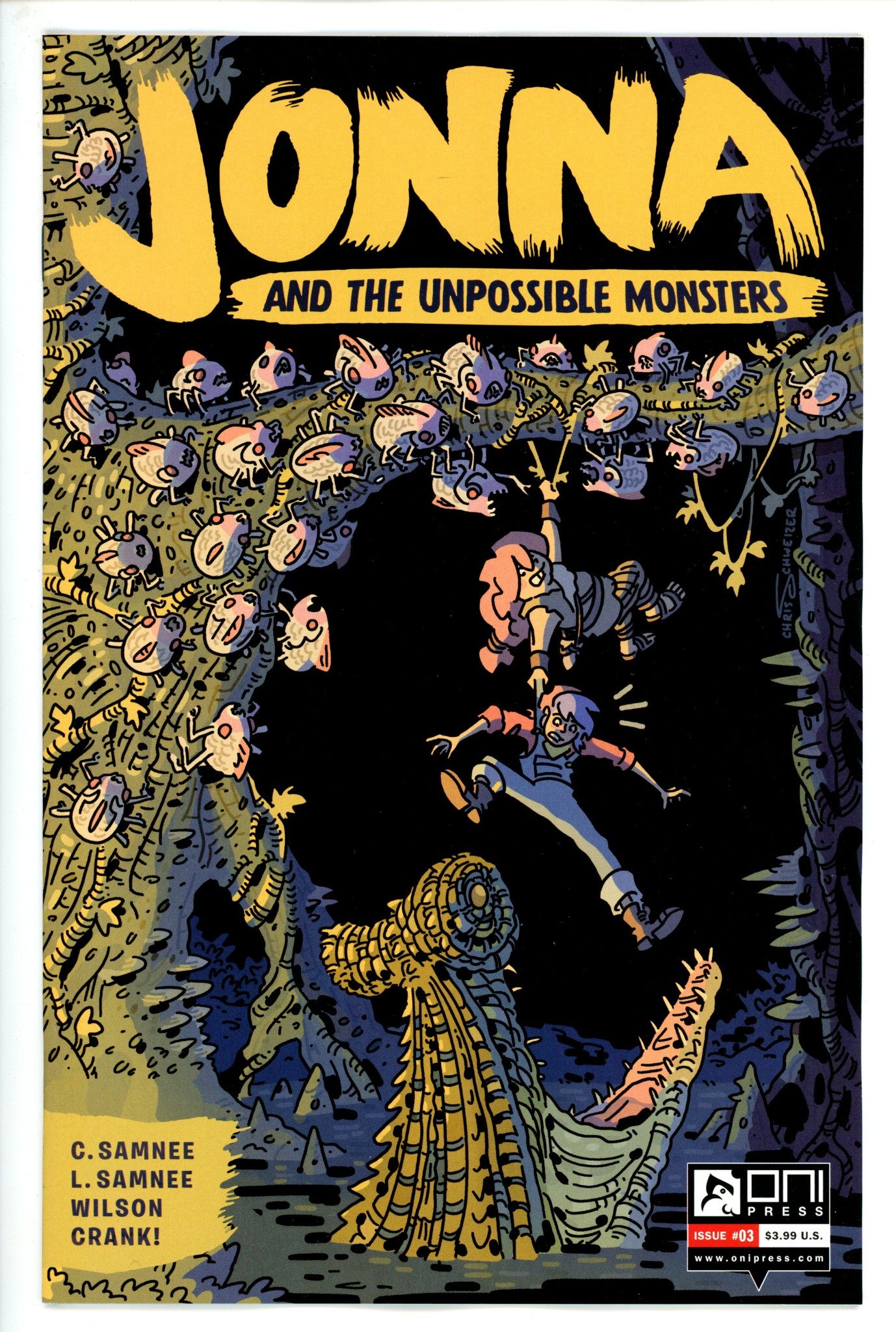 Jonna and the Unpossible Monsters 3 Schweitzer Variant (2021)