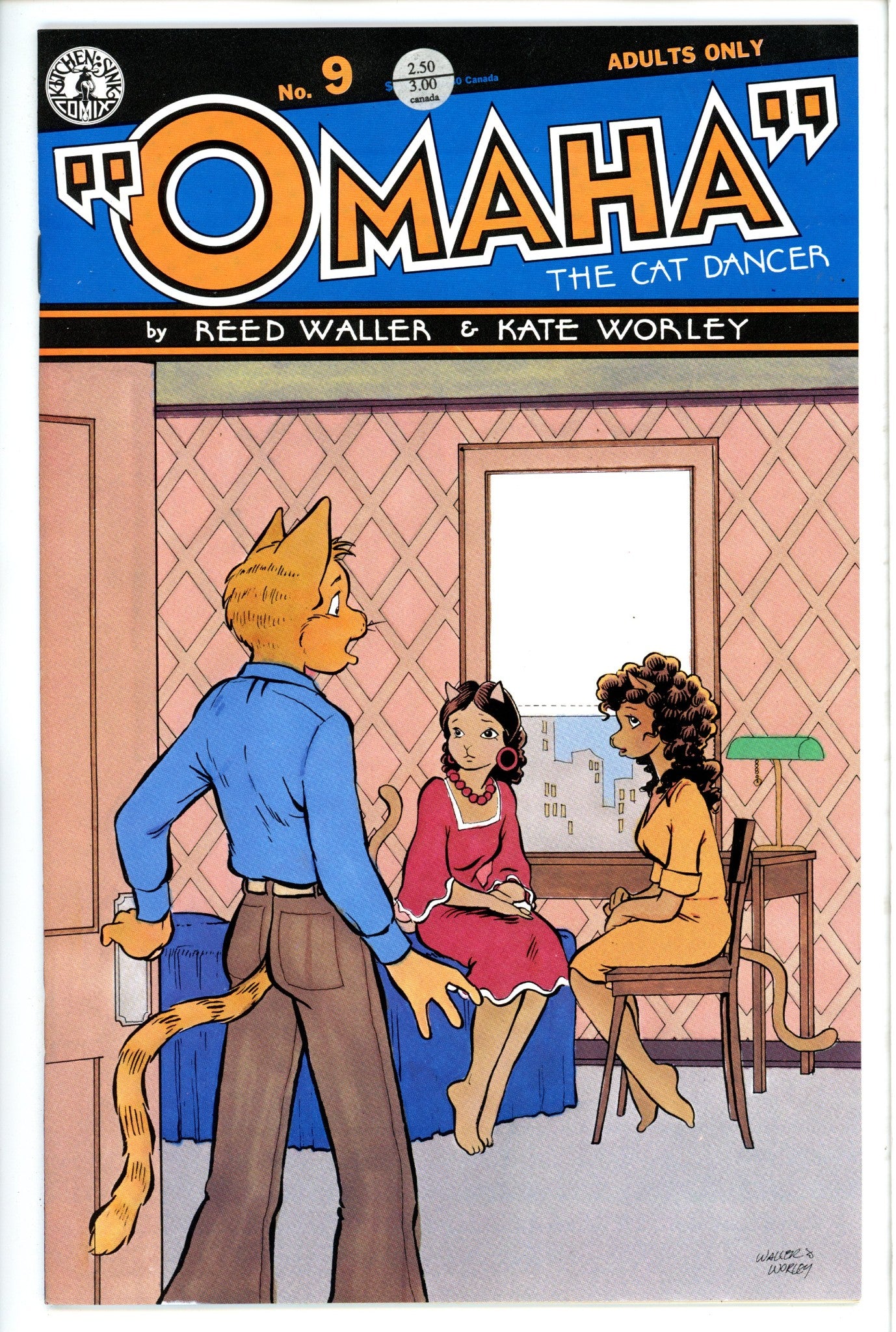 Omaha Cat Dancer Vol 2 9-Kitchen Sink-CaptCan Comics Inc