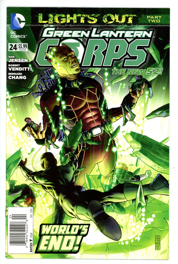 Green Lantern Corps Vol 2 24 Newsstand FN-