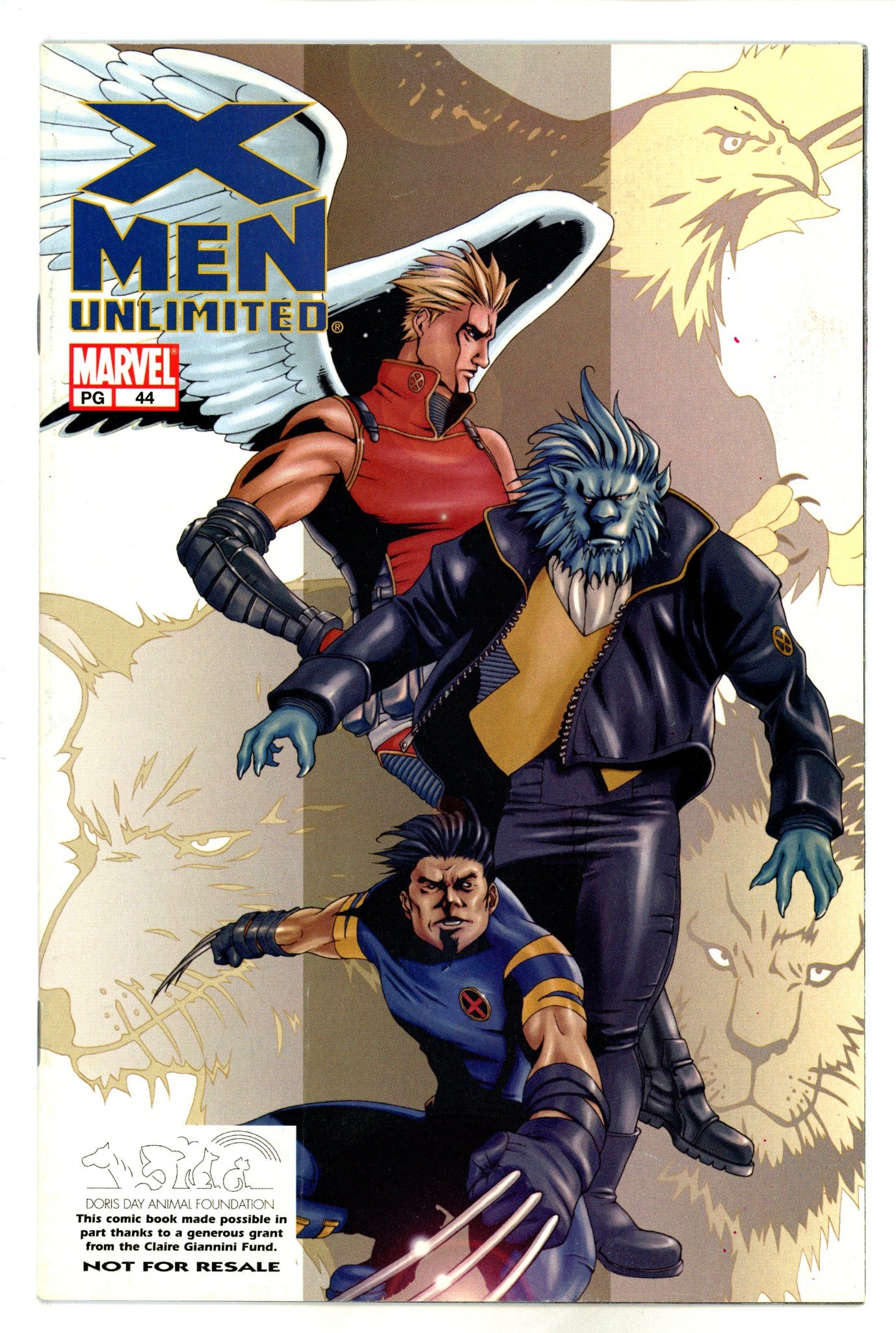 X-Men Unlimited 44 Animal Variant FN-
