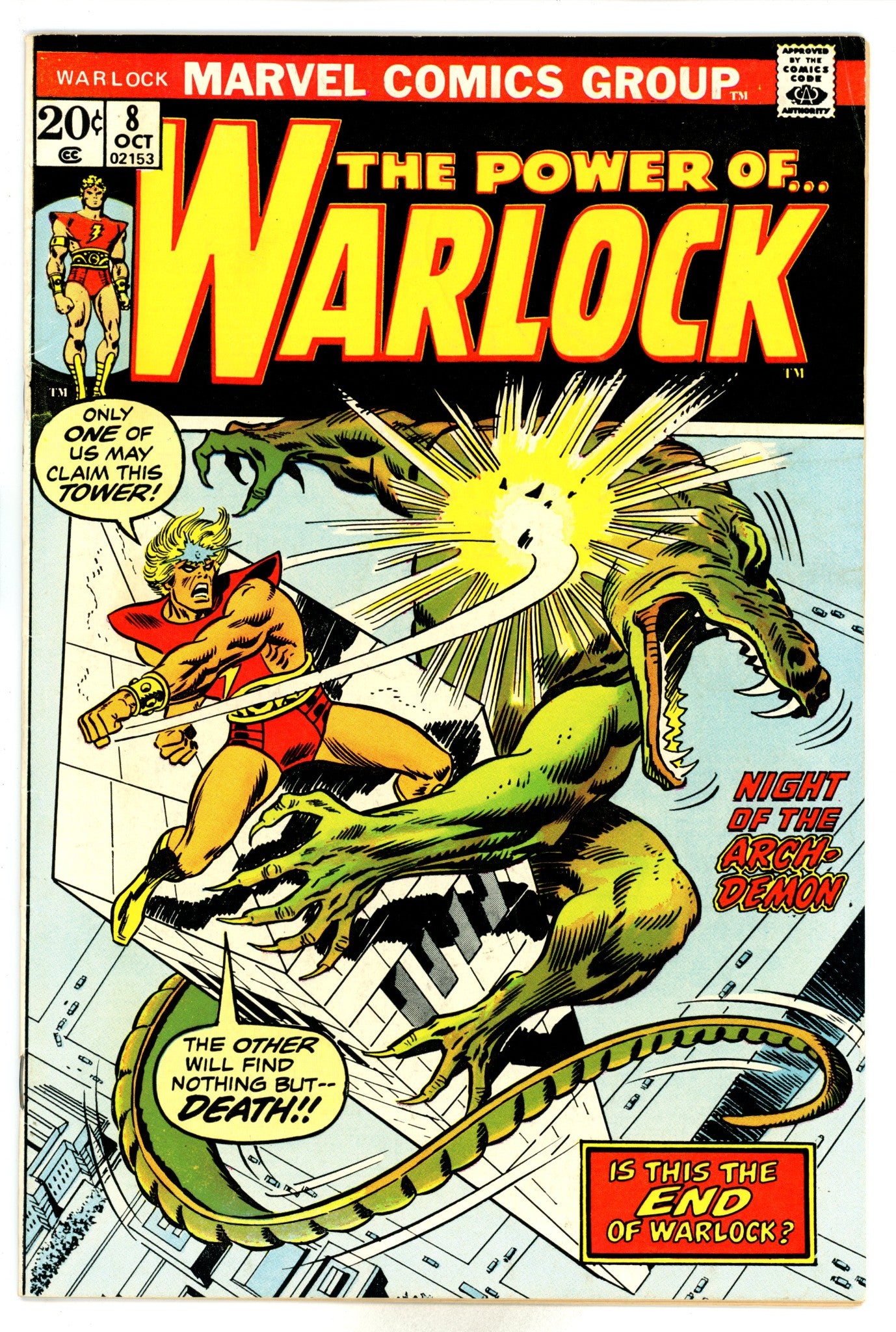 Warlock Vol 1 8 FN