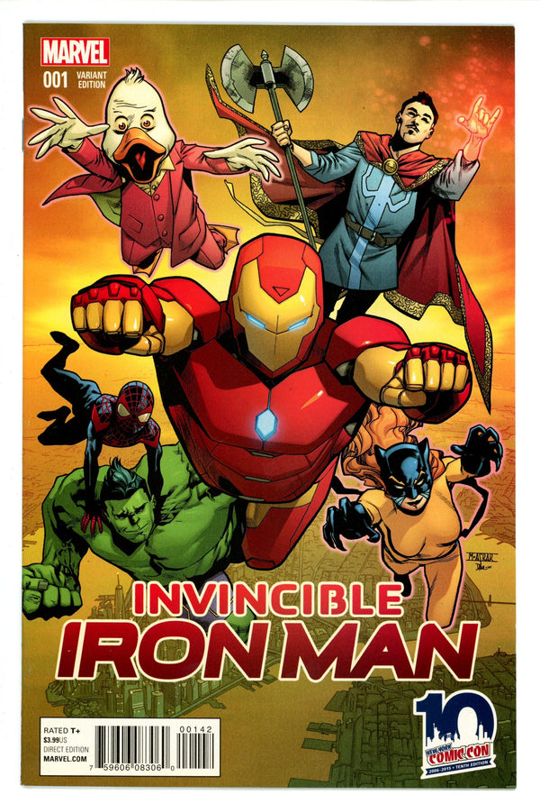 Invincible Iron Man Vol 2 1 Asrar 2015 NYCC Variant VF/NM (2015)