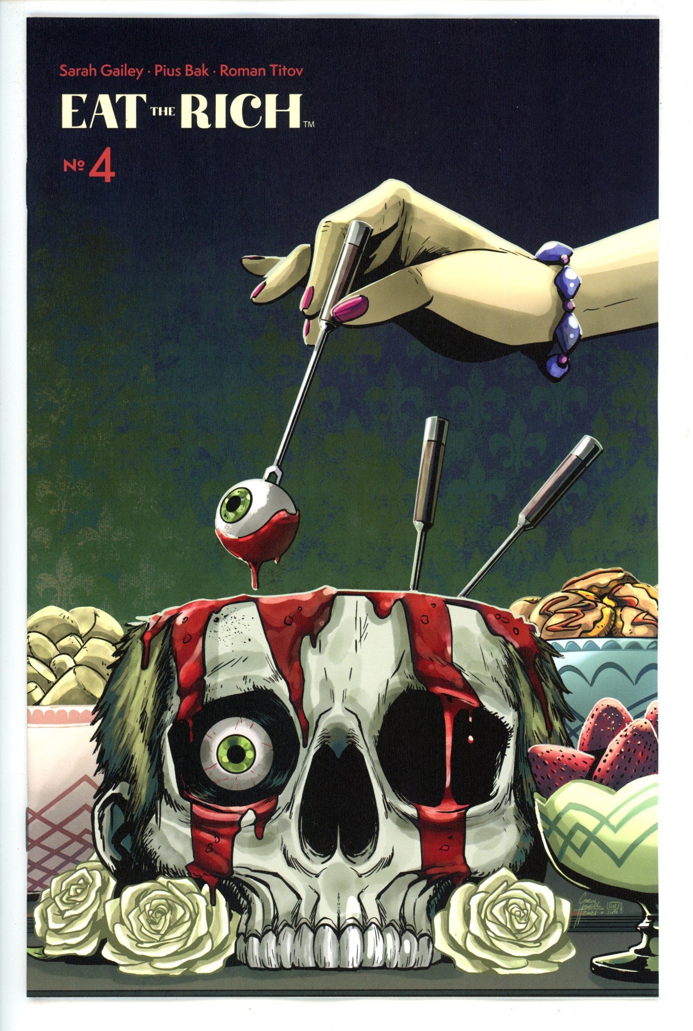 Eat the Rich 4 Howell Variant NM