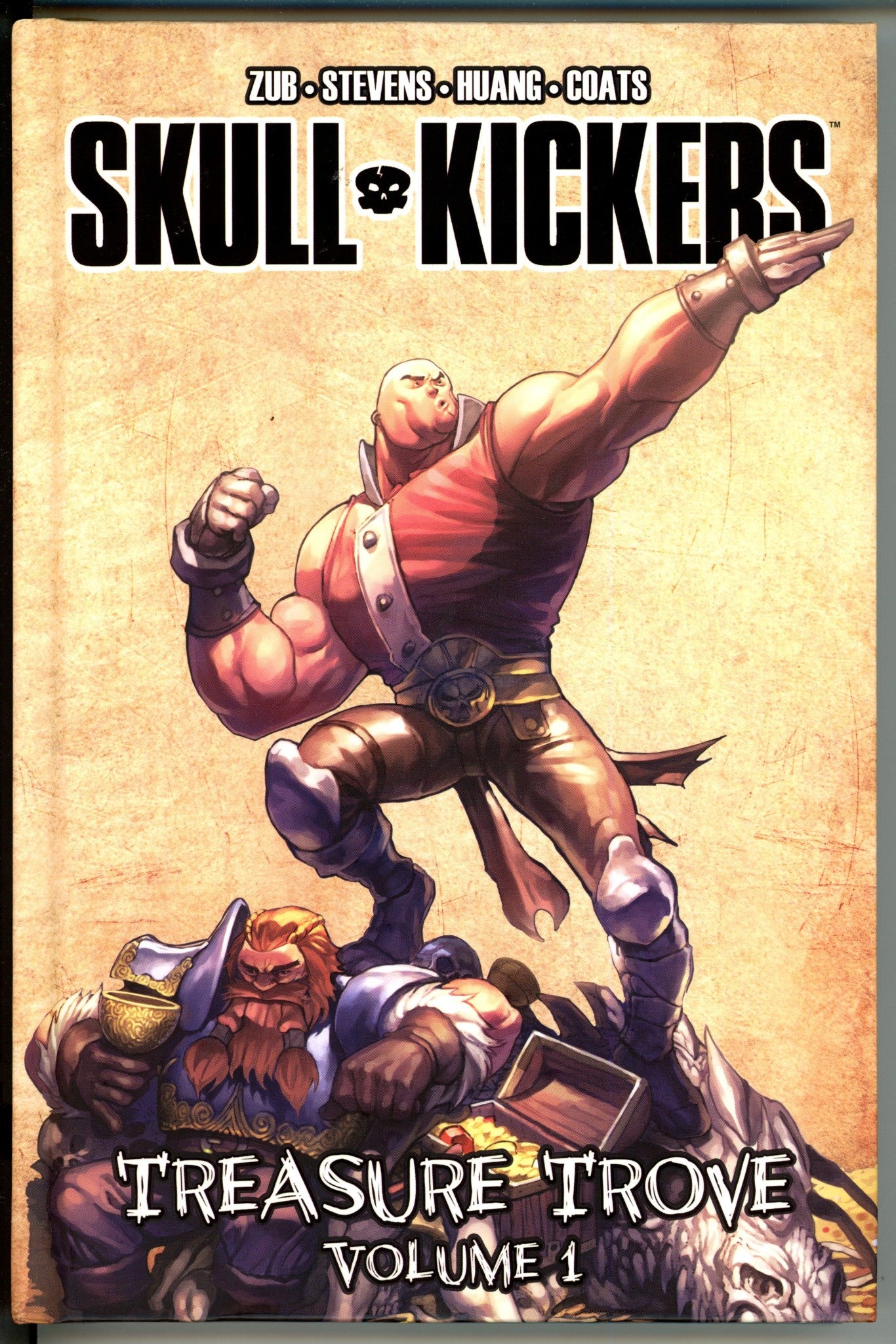 Skull Kickers Treasure Trove Vol 1 Signed Zub Interior HC