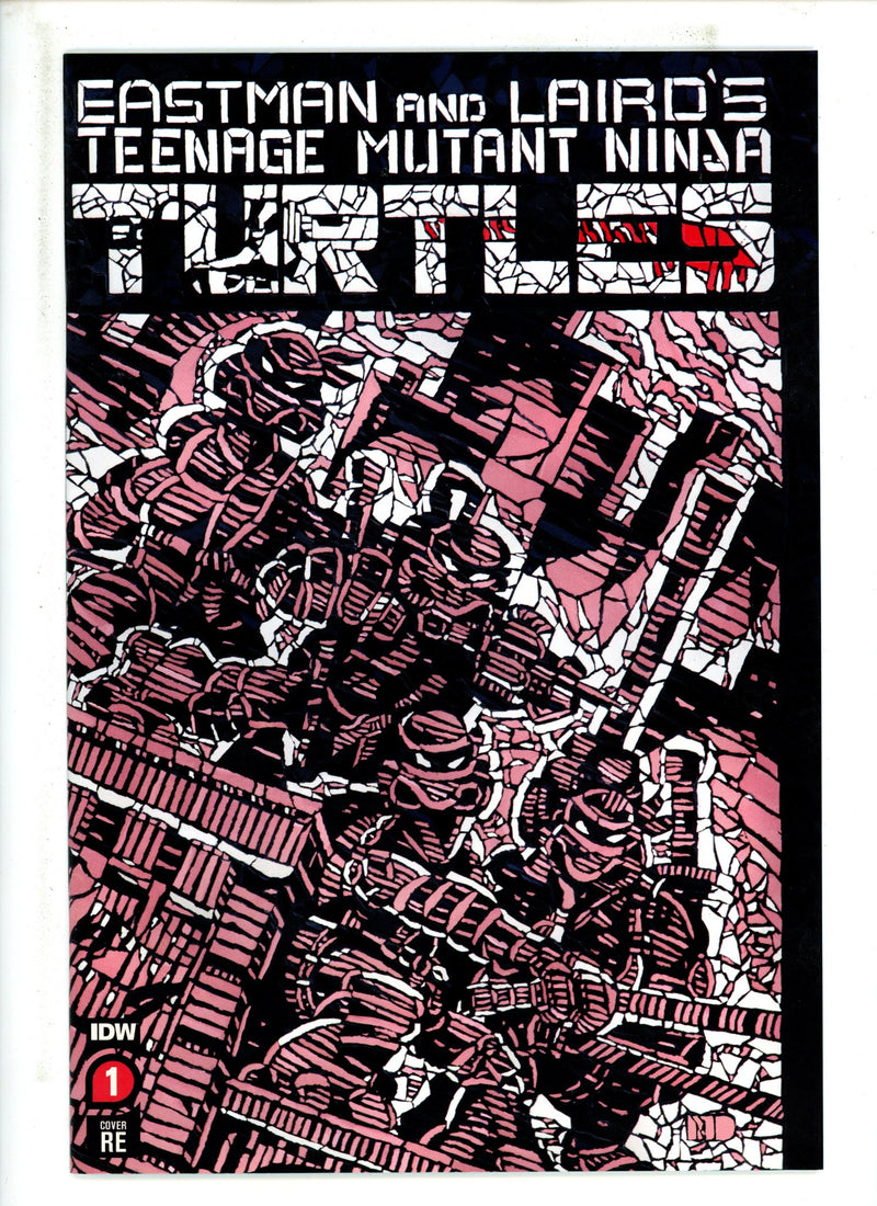 Teenage Mutant Ninja Turtles Vol 1 1 Shattered Variant Reprint VF