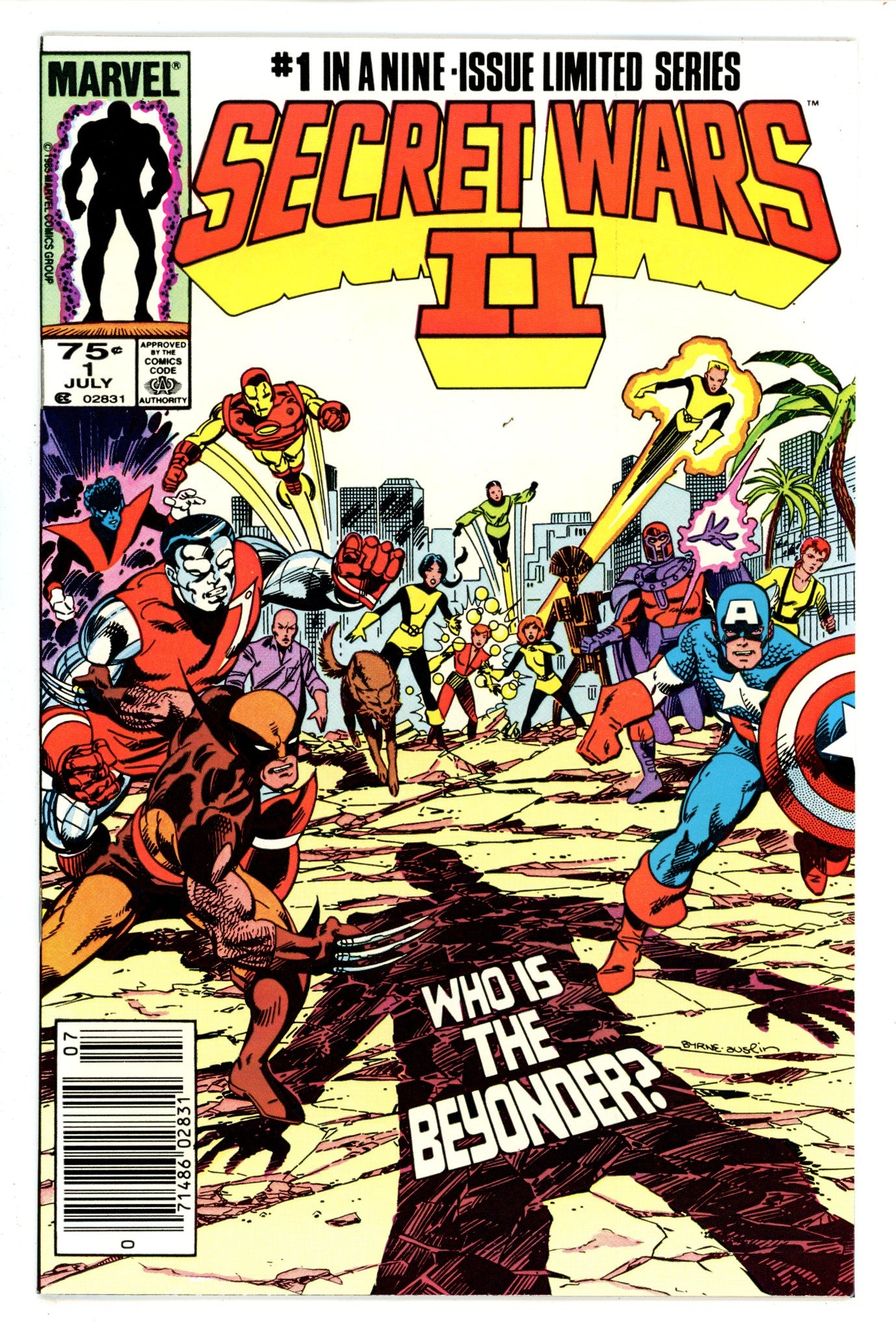 Secret Wars II 1 Newsstand NM-