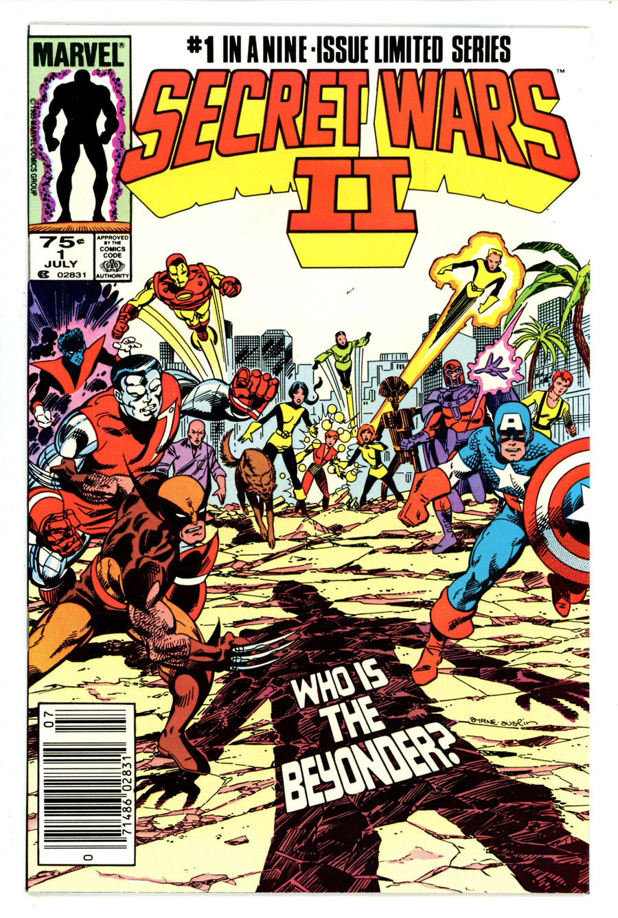 Secret Wars II 1 Newsstand NM-