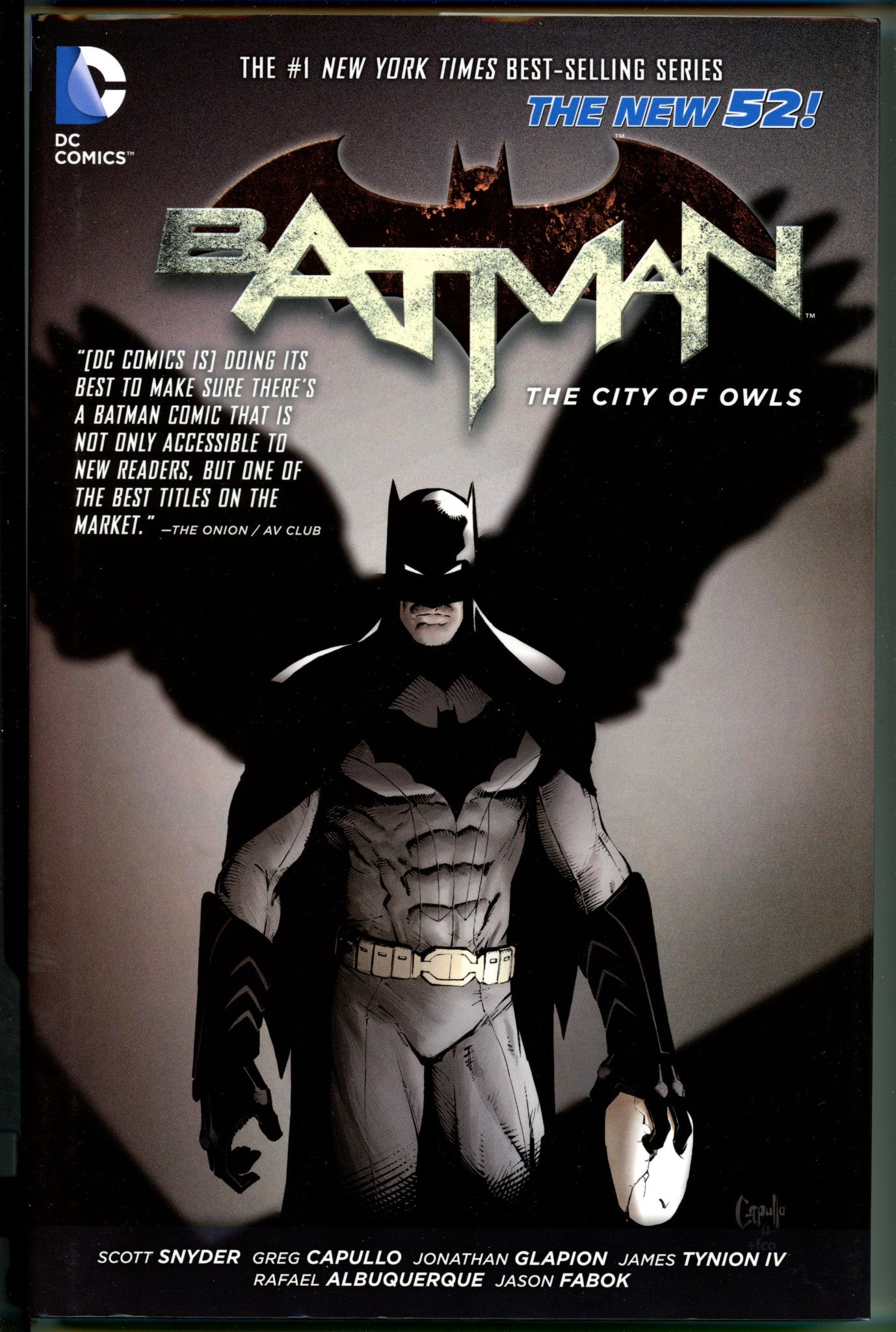 Batman Vol 2 City of Owls HC