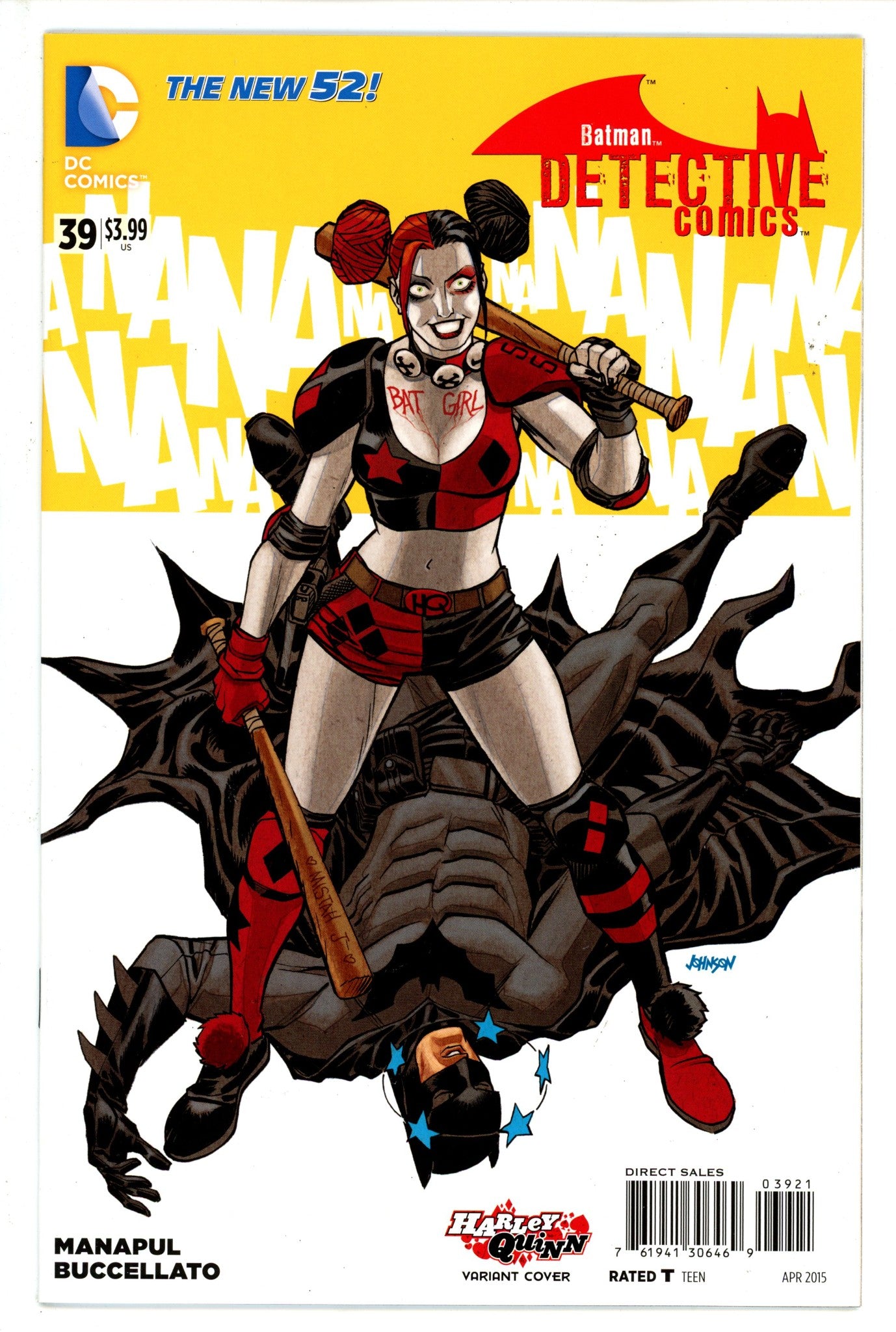 Detective Comics Vol 2 39 Johnson Variant