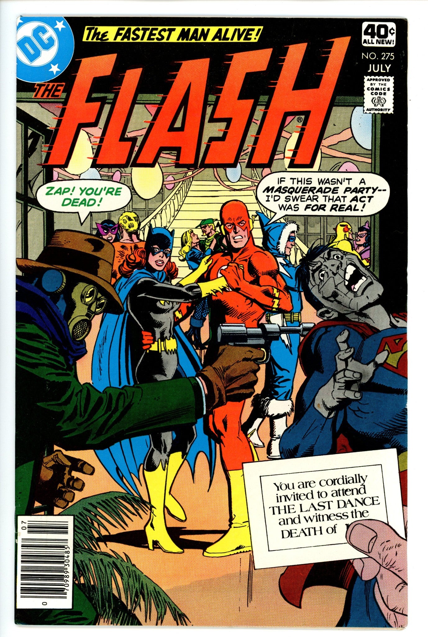 Flash Vol 1 275 Newsstand NM-DC-CaptCan Comics Inc
